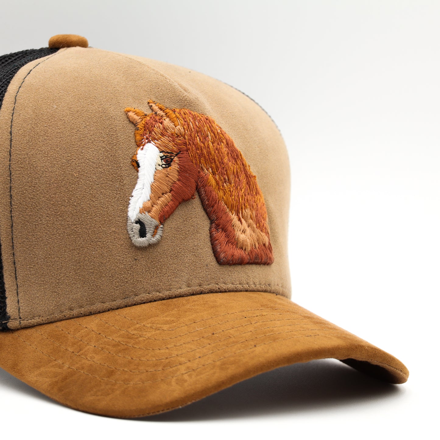 Gorra Piales Caballo Tabaco