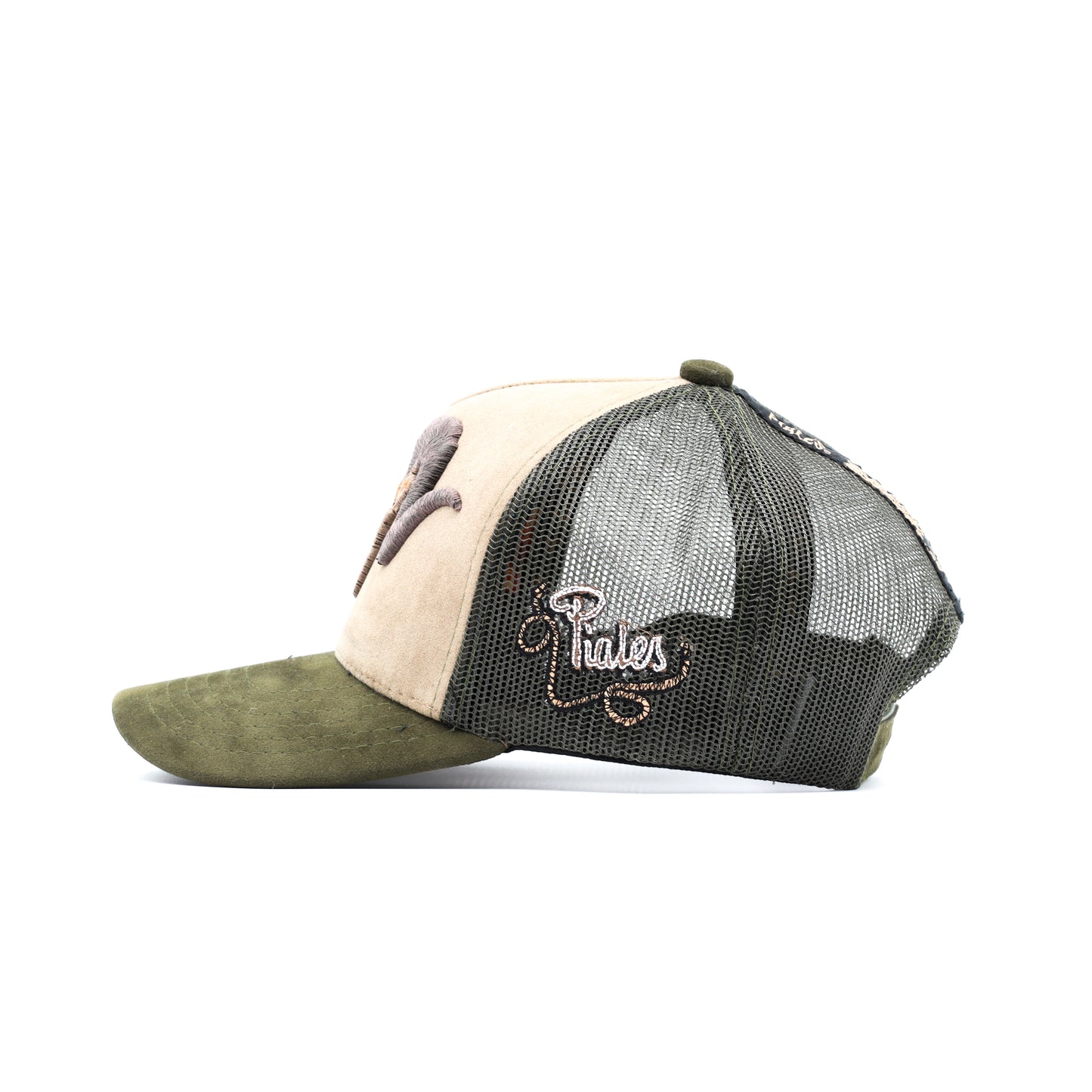 Gorra Piales Carnero Beige/Verde