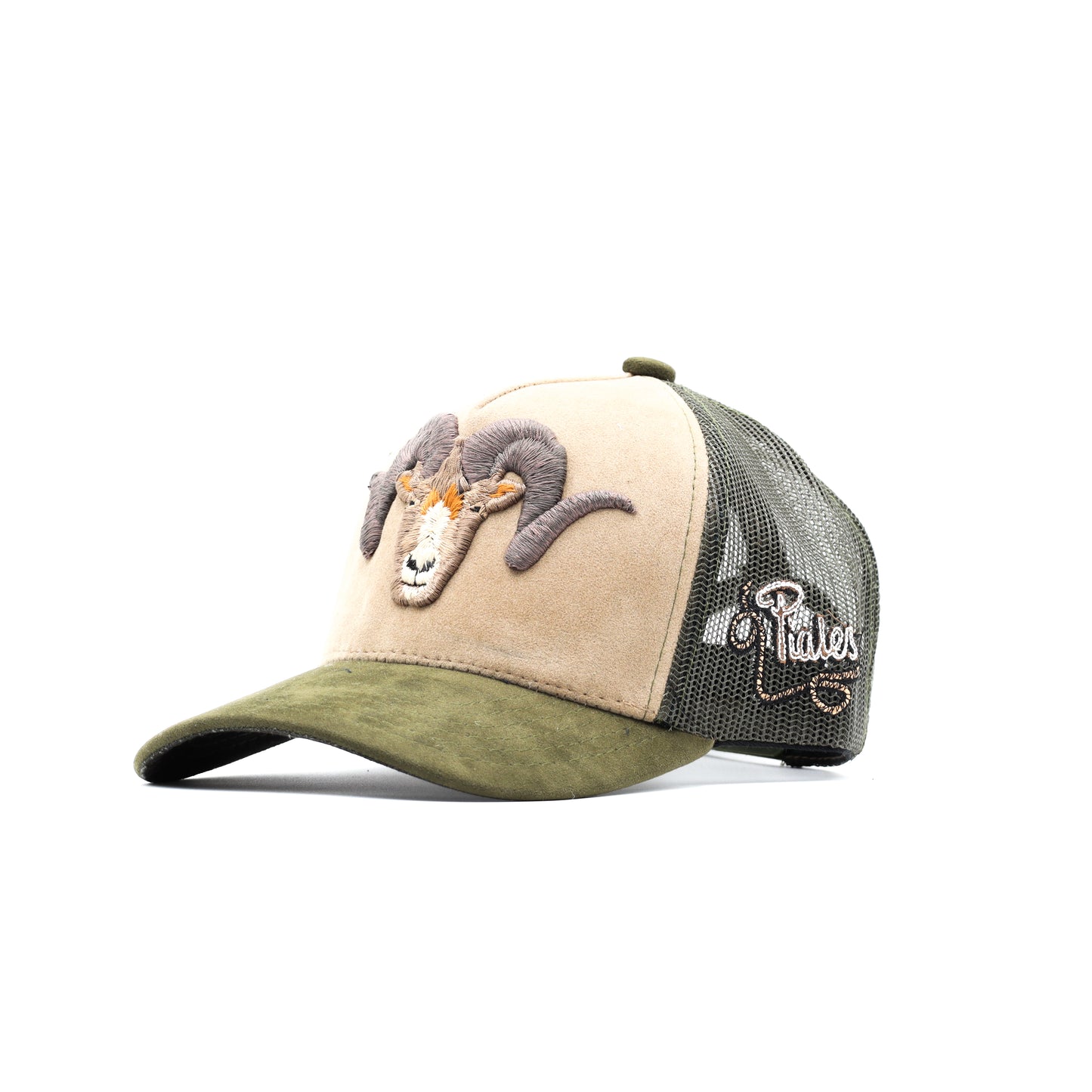 Gorra Piales Carnero Beige/Verde