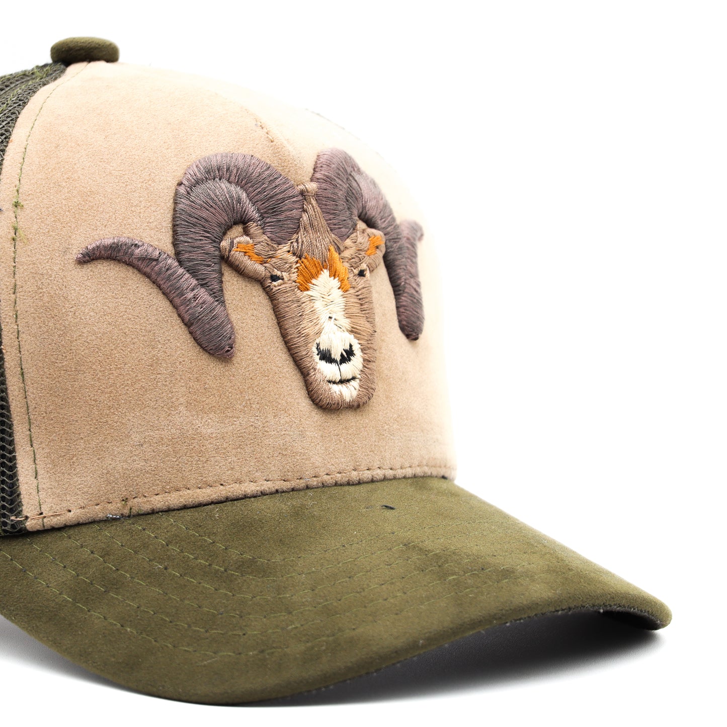 Gorra Piales Carnero Beige/Verde