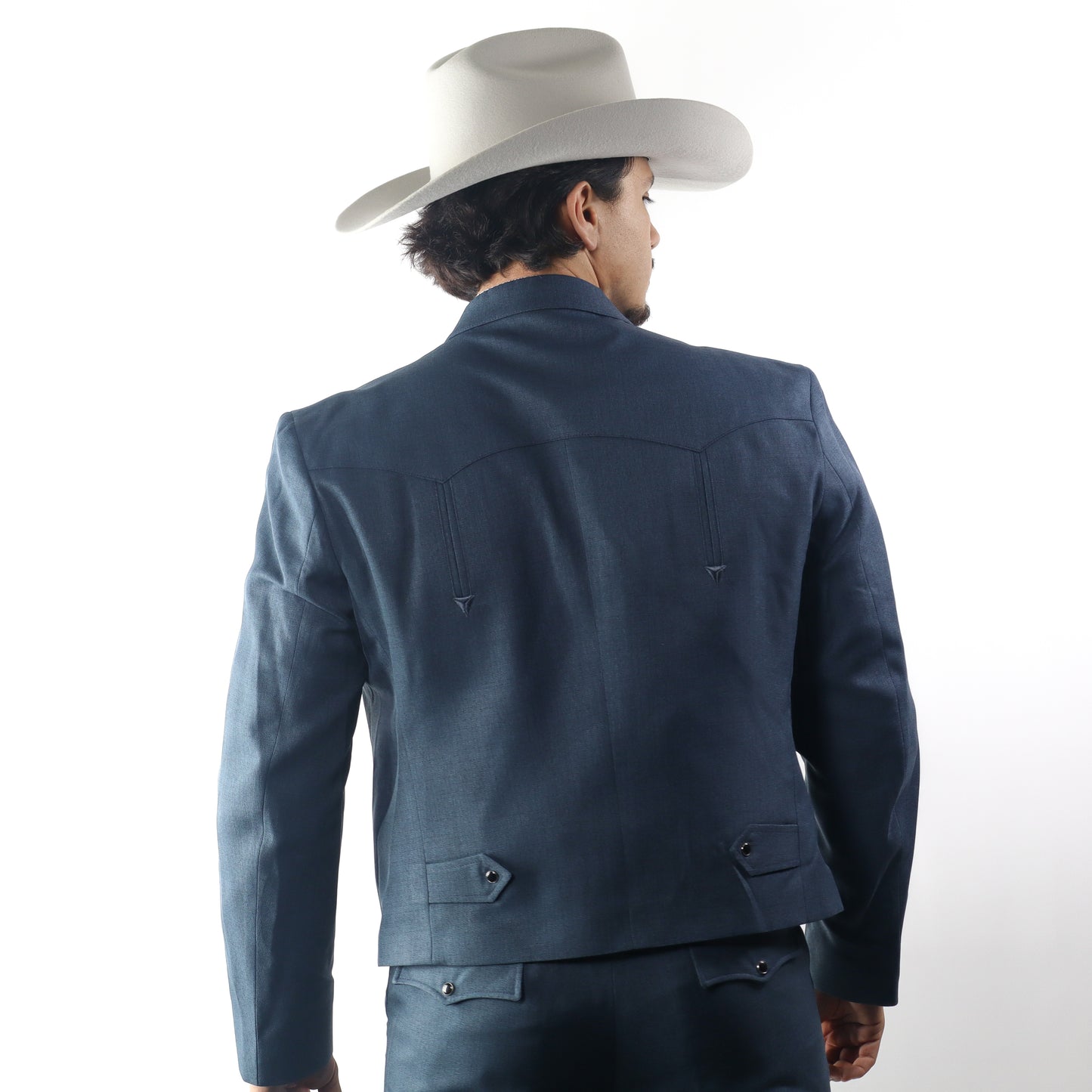 Traje Caporal Toledo Azul Pizarra Liso