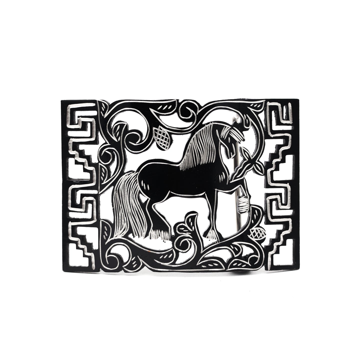 Hebilla de Acero Monel - Caballo Bailador