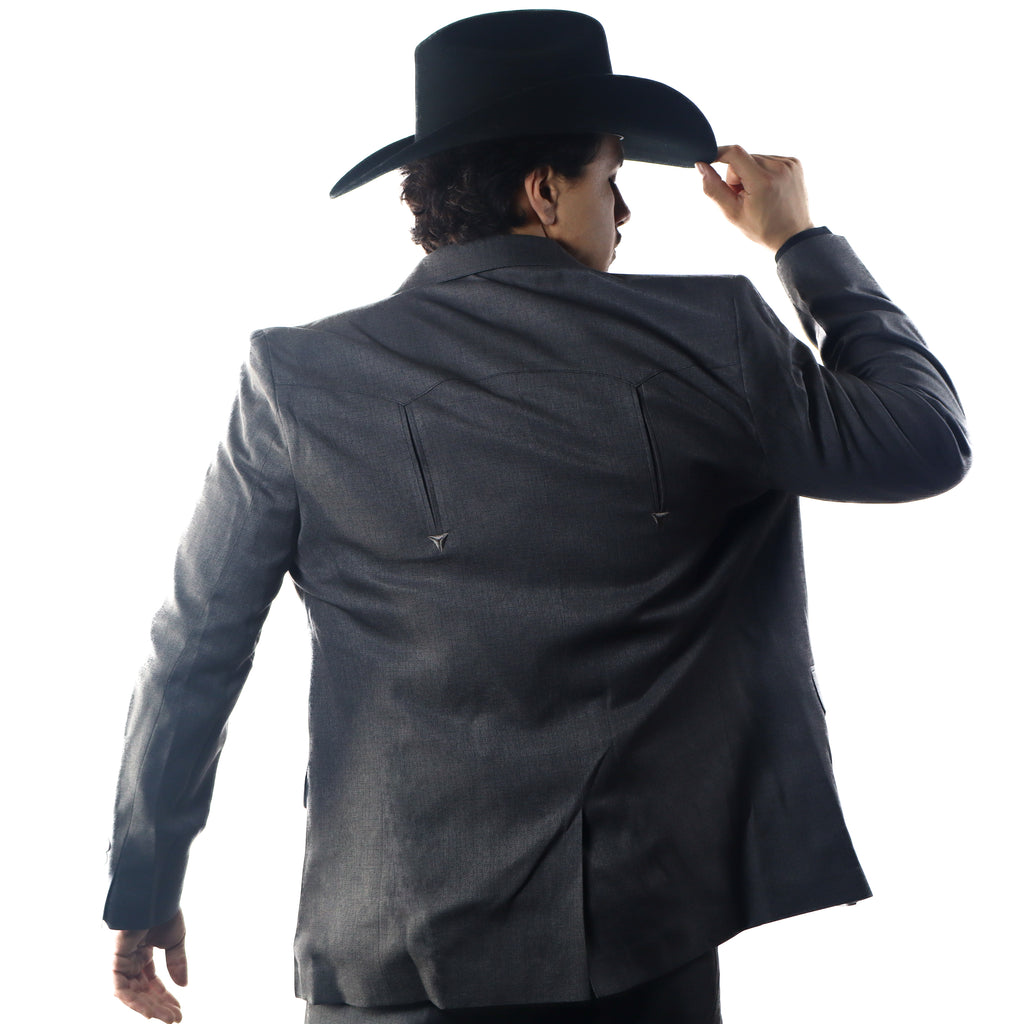 Traje Toledo Gris Liso