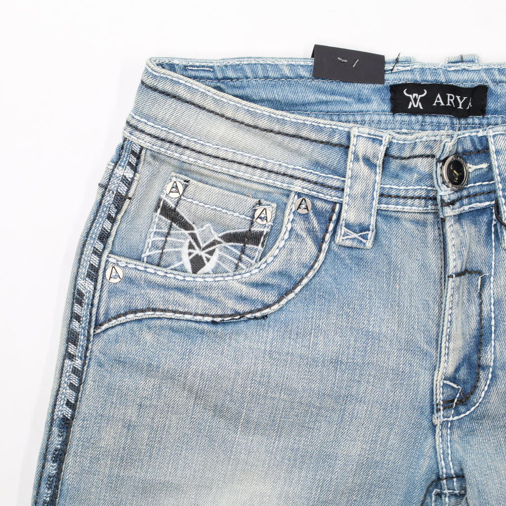 Pantalón Vaquero - Arya Toro | Azul Claro