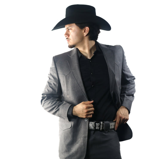 Traje Toledo Gris Liso