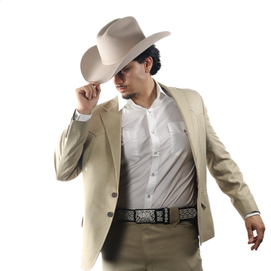 Traje Toledo Camel Liso