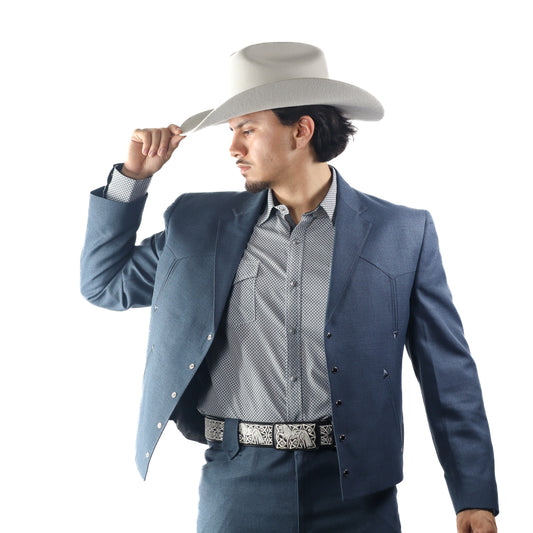 Traje Caporal Toledo Azul Pizarra Liso