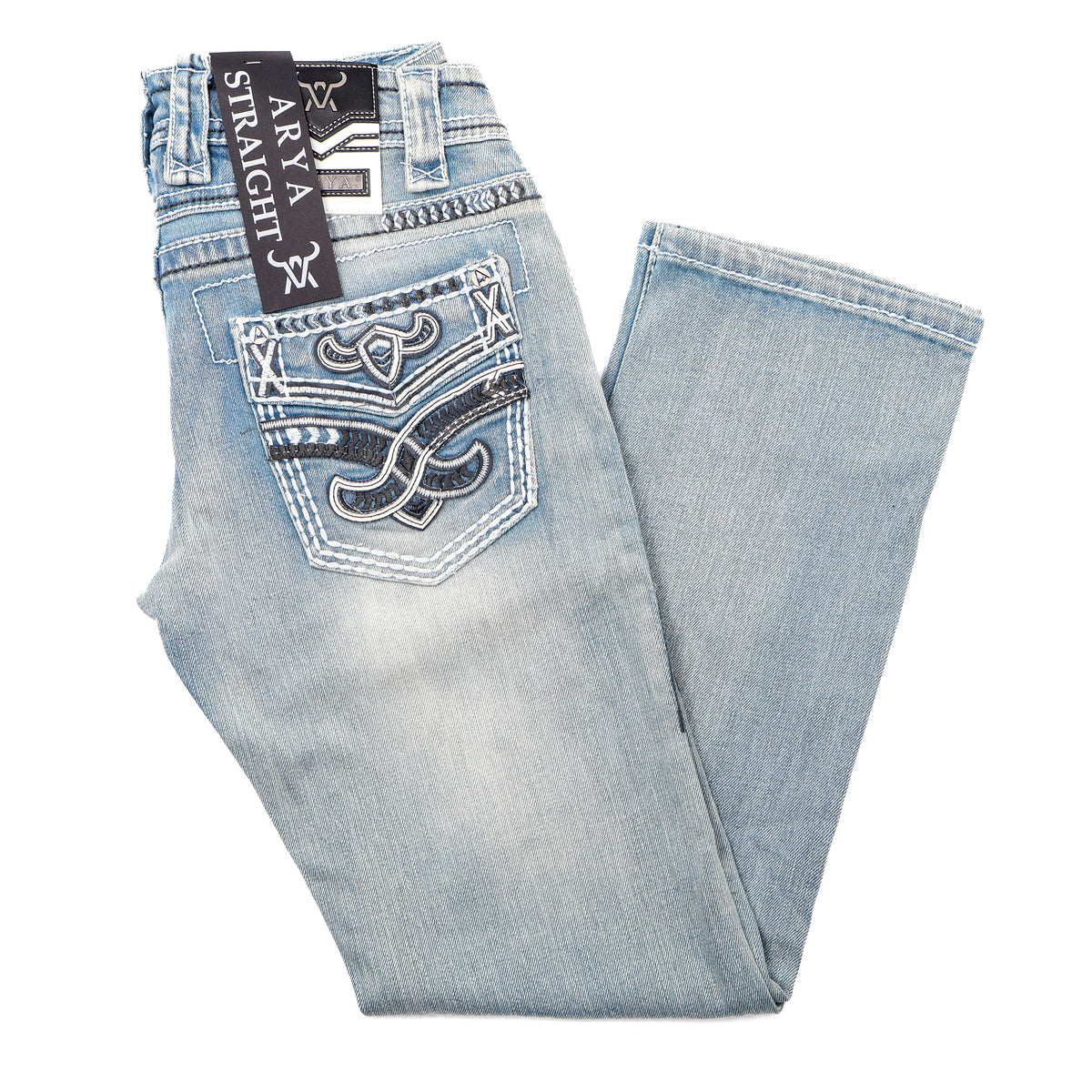 Pantalón Vaquero - Arya Toro | Azul Claro