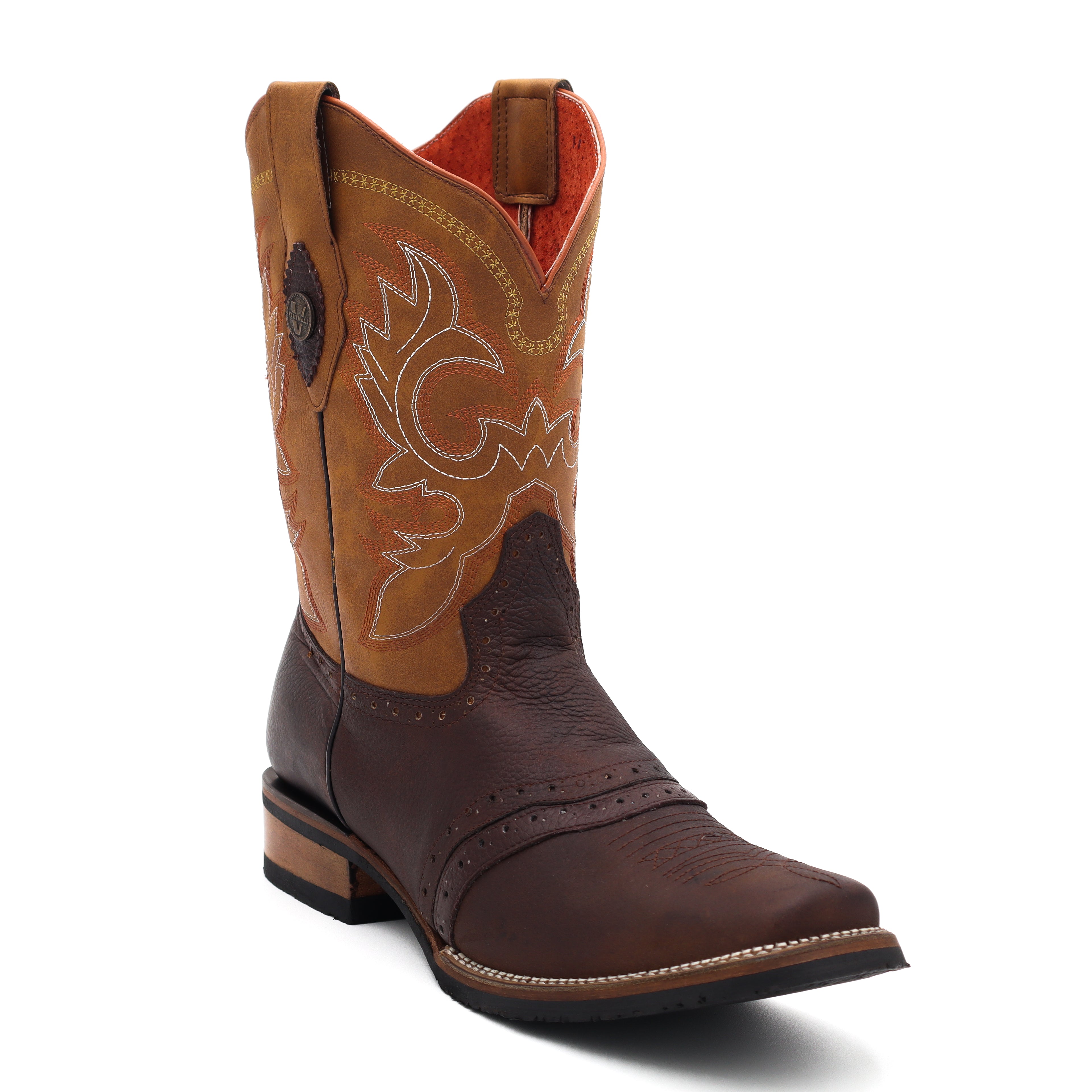 Bota para Caballero en Piel Floter Café Vino | 030-701