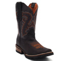 Bota para Caballero en piel Floter Moka con Suela de Hule | 030-517