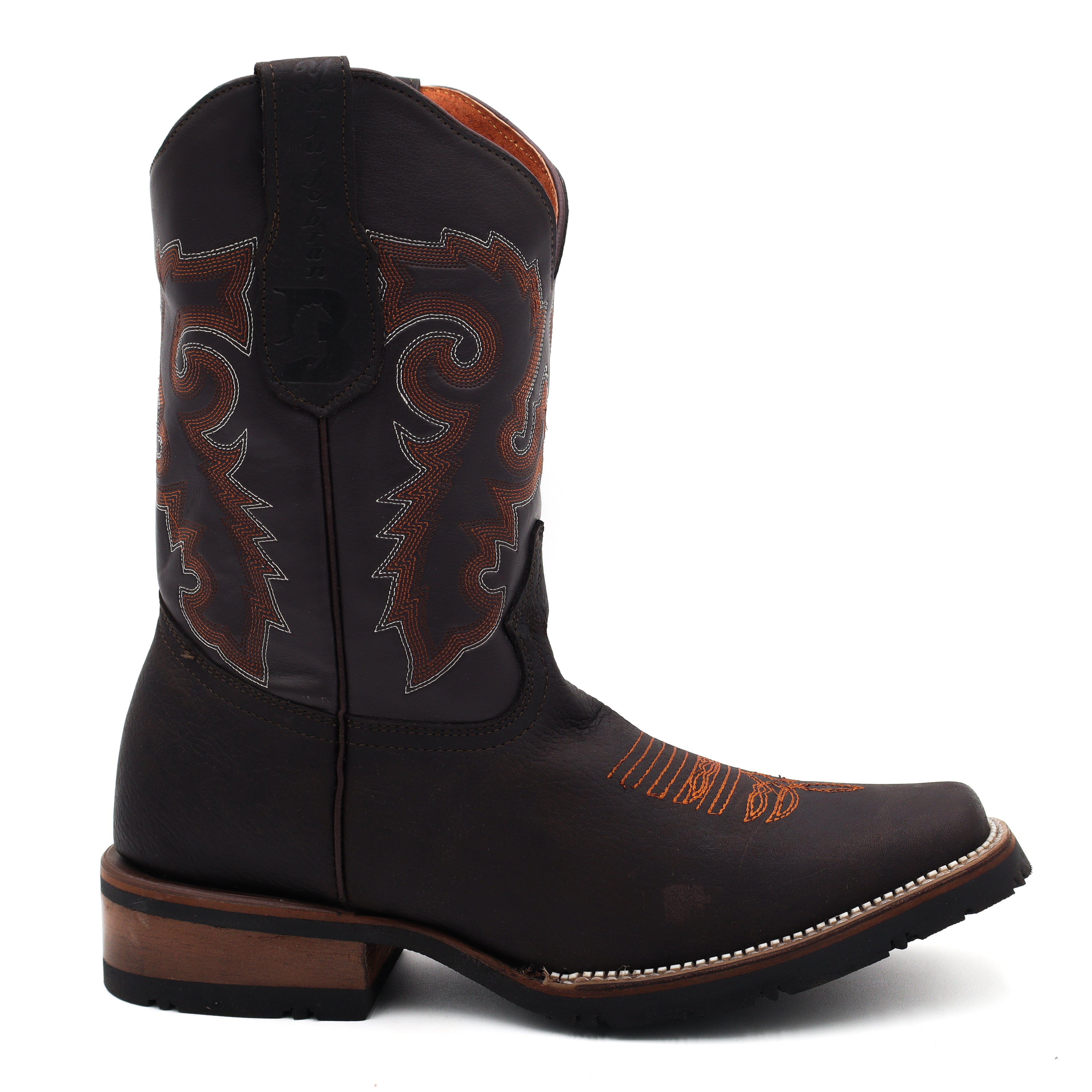 Bota para Caballero en piel Floter Moka con Suela de Hule | 030-517