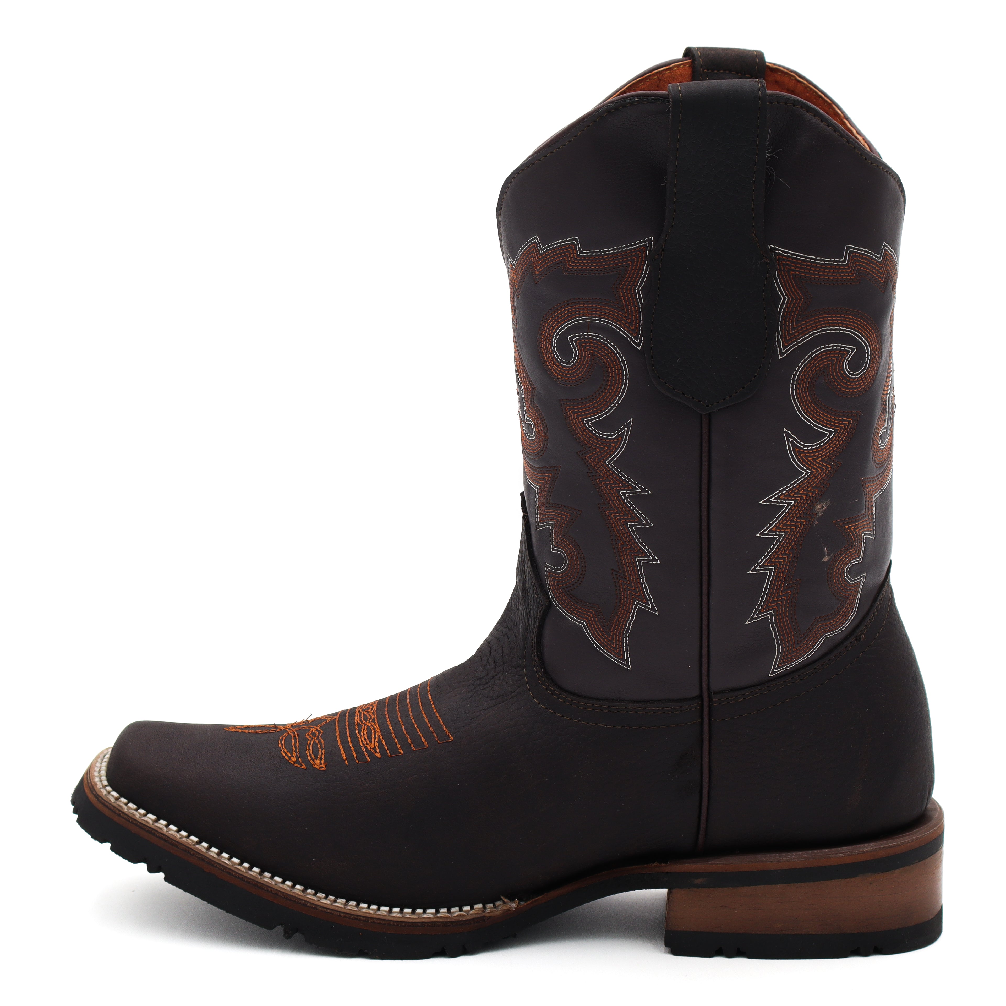 Bota para Caballero en piel Floter Moka con Suela de Hule | 030-517
