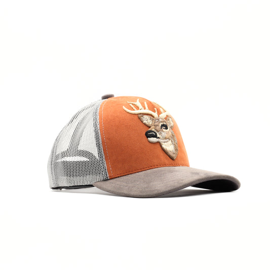 Gorra Piales Venado Gris/Chedron