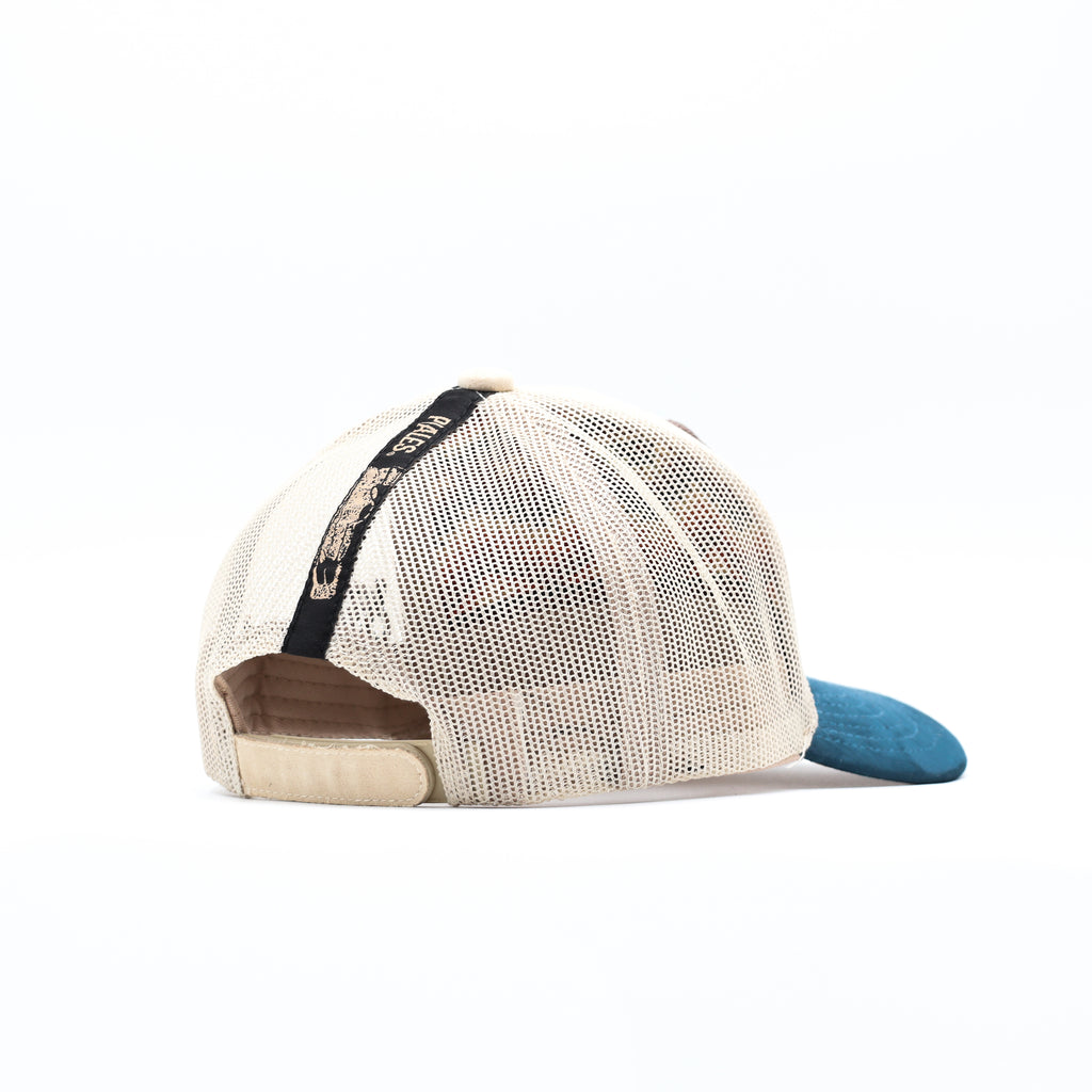 Gorra Piales Carnero Azul/Blanco