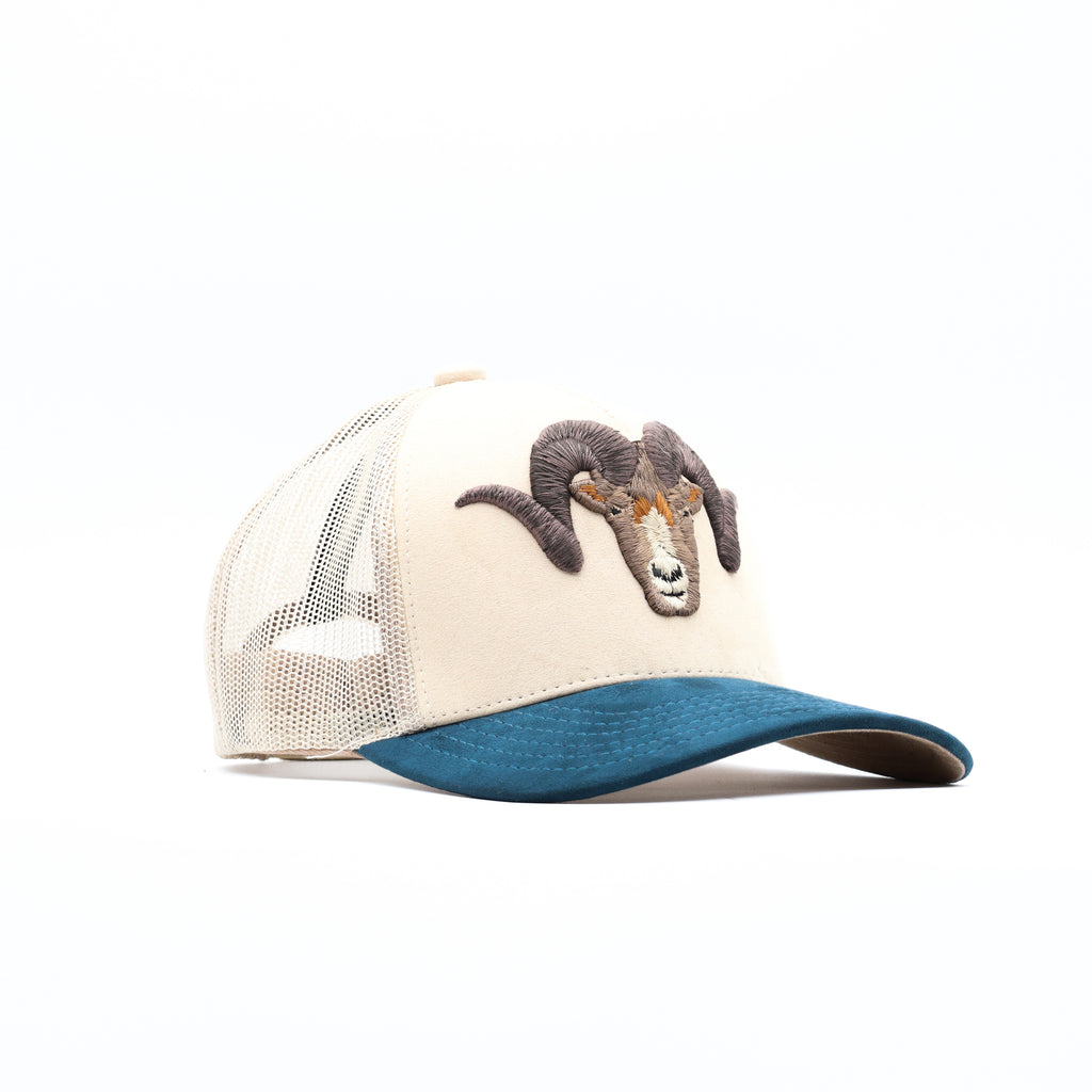 Gorra Piales Carnero Azul/Blanco