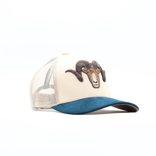 Gorra Piales Carnero Azul/Blanco