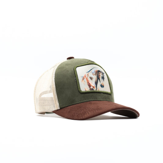 Gorra Piales Potro Verde
