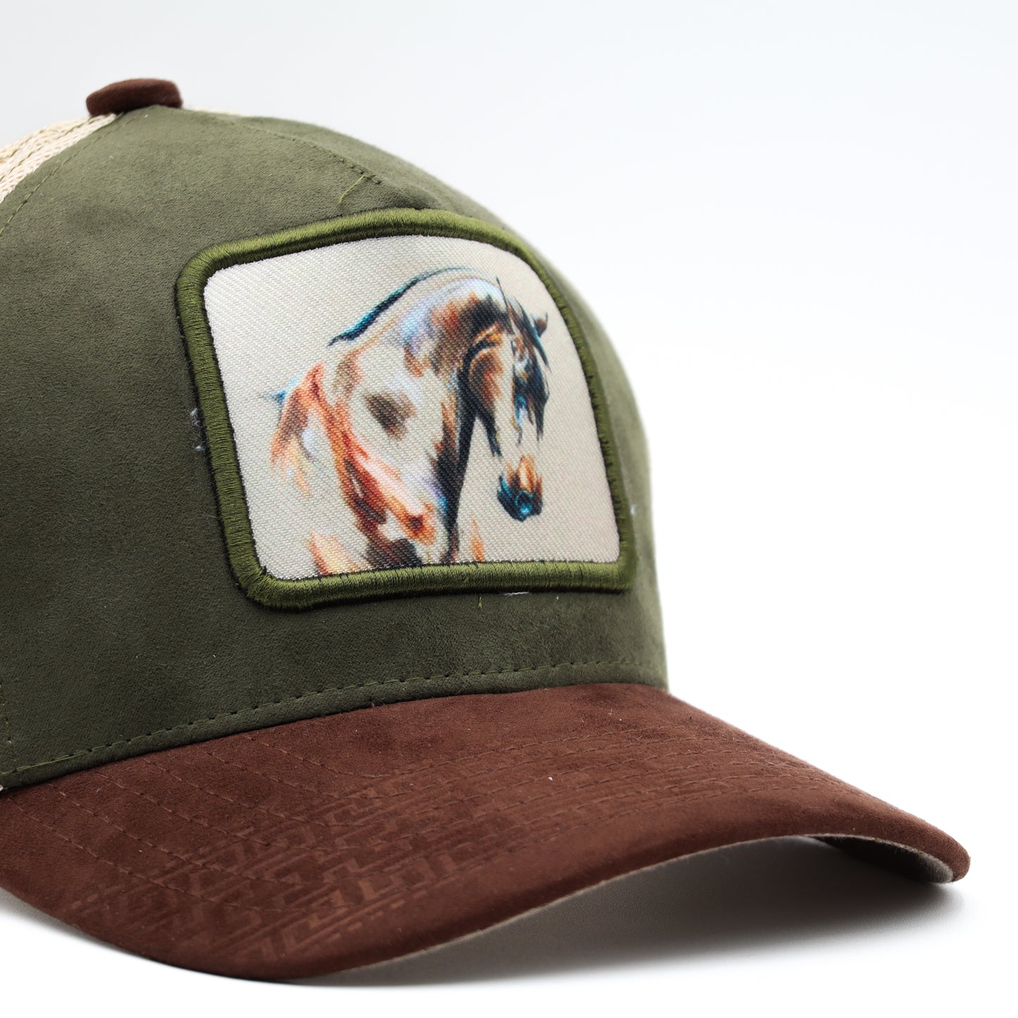 Gorra Piales Potro Verde
