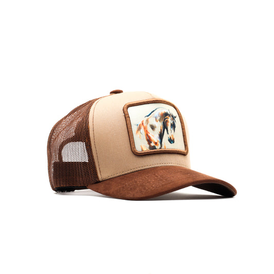 Gorra Piales Potro Cafe