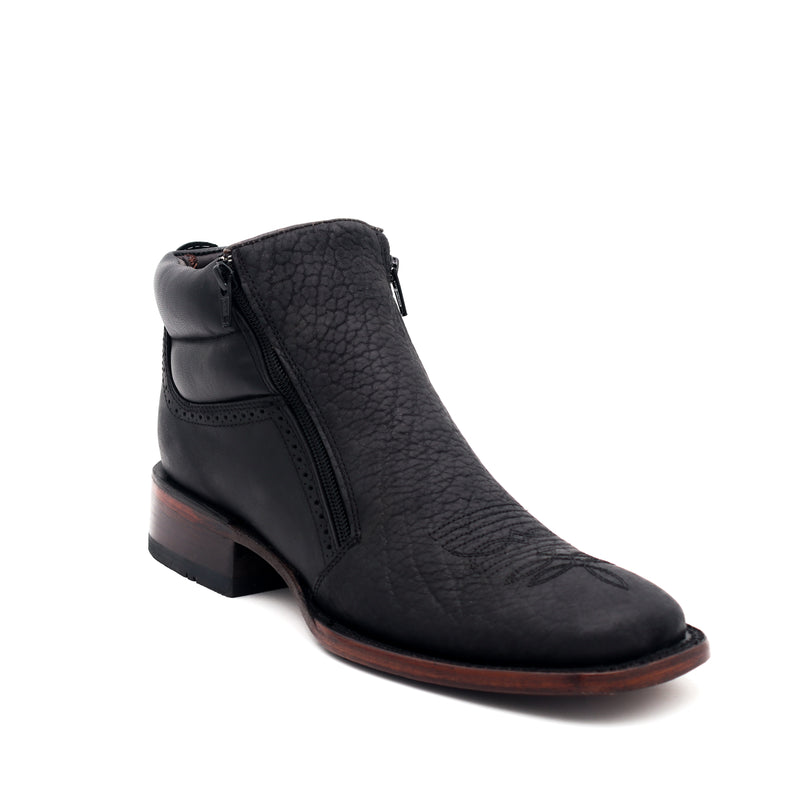 Doble Cierre Crazy | Cuello de Toro Negro - Bulldog