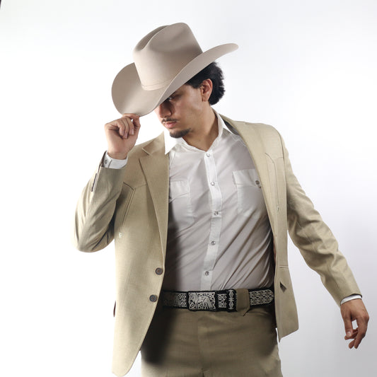 Traje Toledo Camel Liso