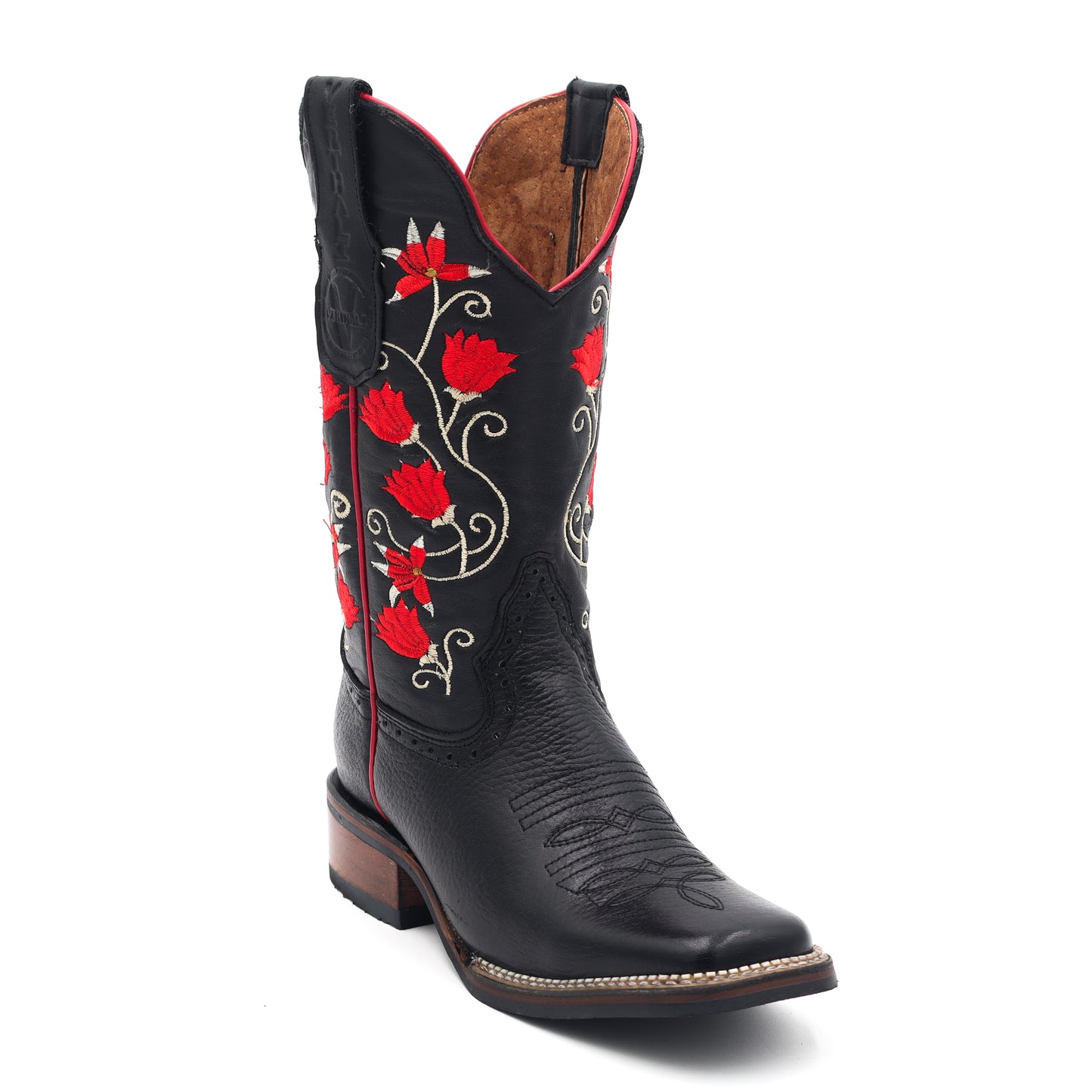 Rose Negro Antiderrapante - Cuadrada