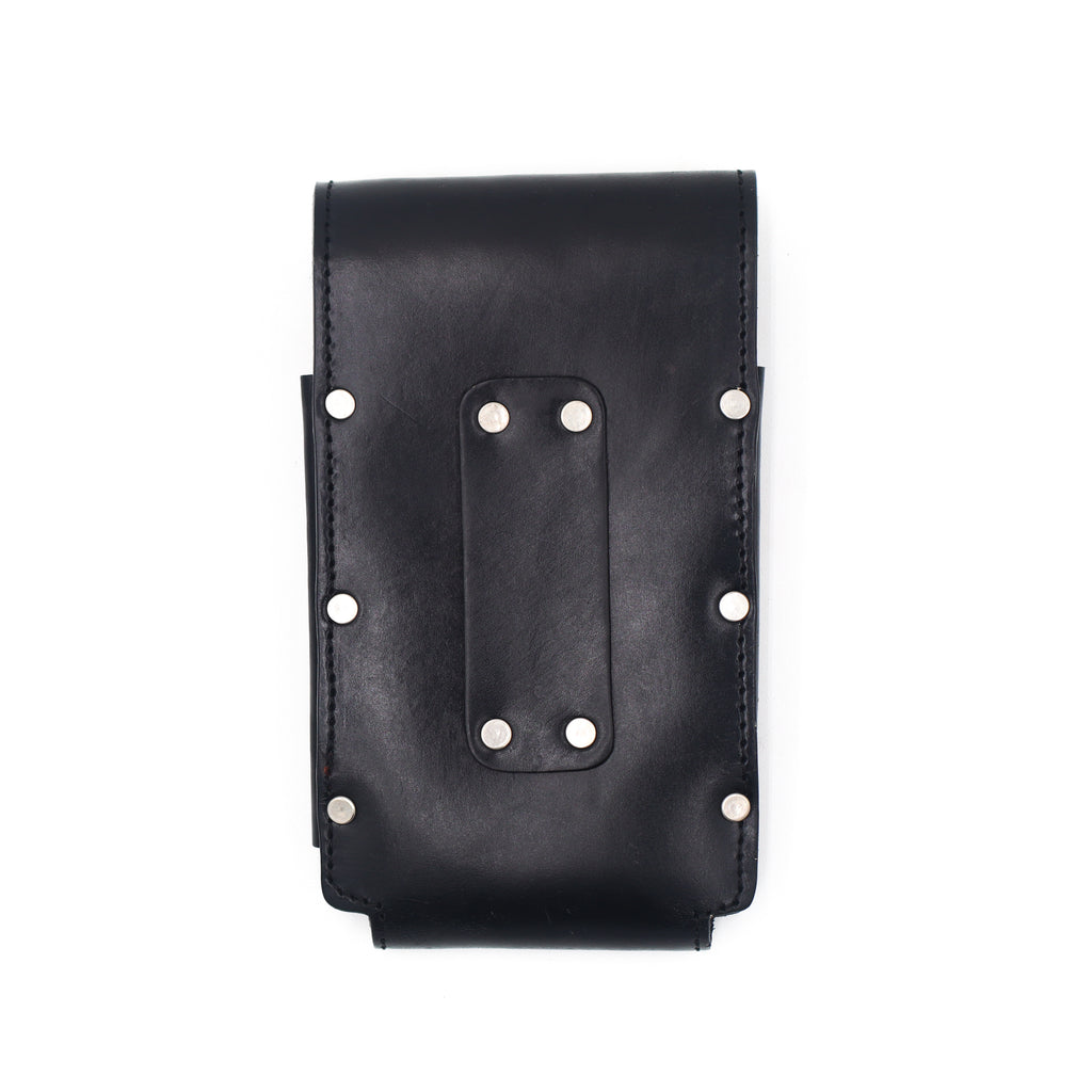 Funda de Cuero Cincelado para Celular - Oración del Caballo Negra 2