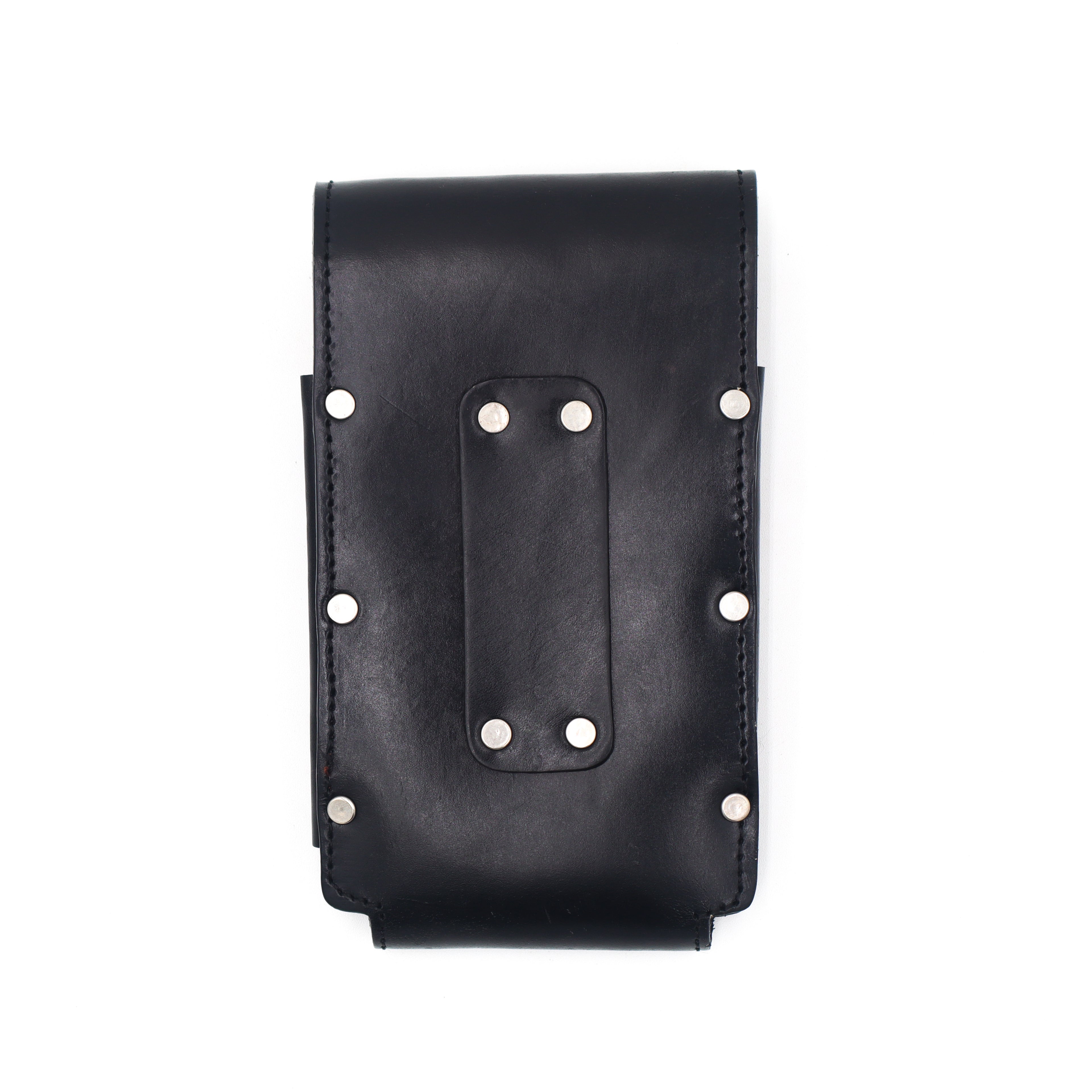Funda de Cuero Cincelado para Celular - Oración del Caballo Negra 2