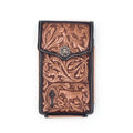 Funda de Cuero Cincelado para Celular - Oración del Caballo
