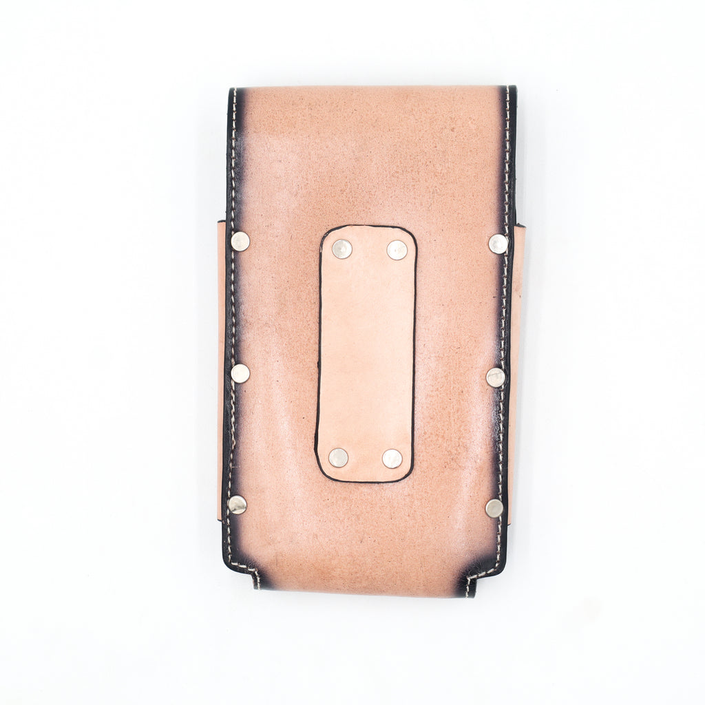 Funda de Cuero Cincelado para Celular - Oración del Caballo