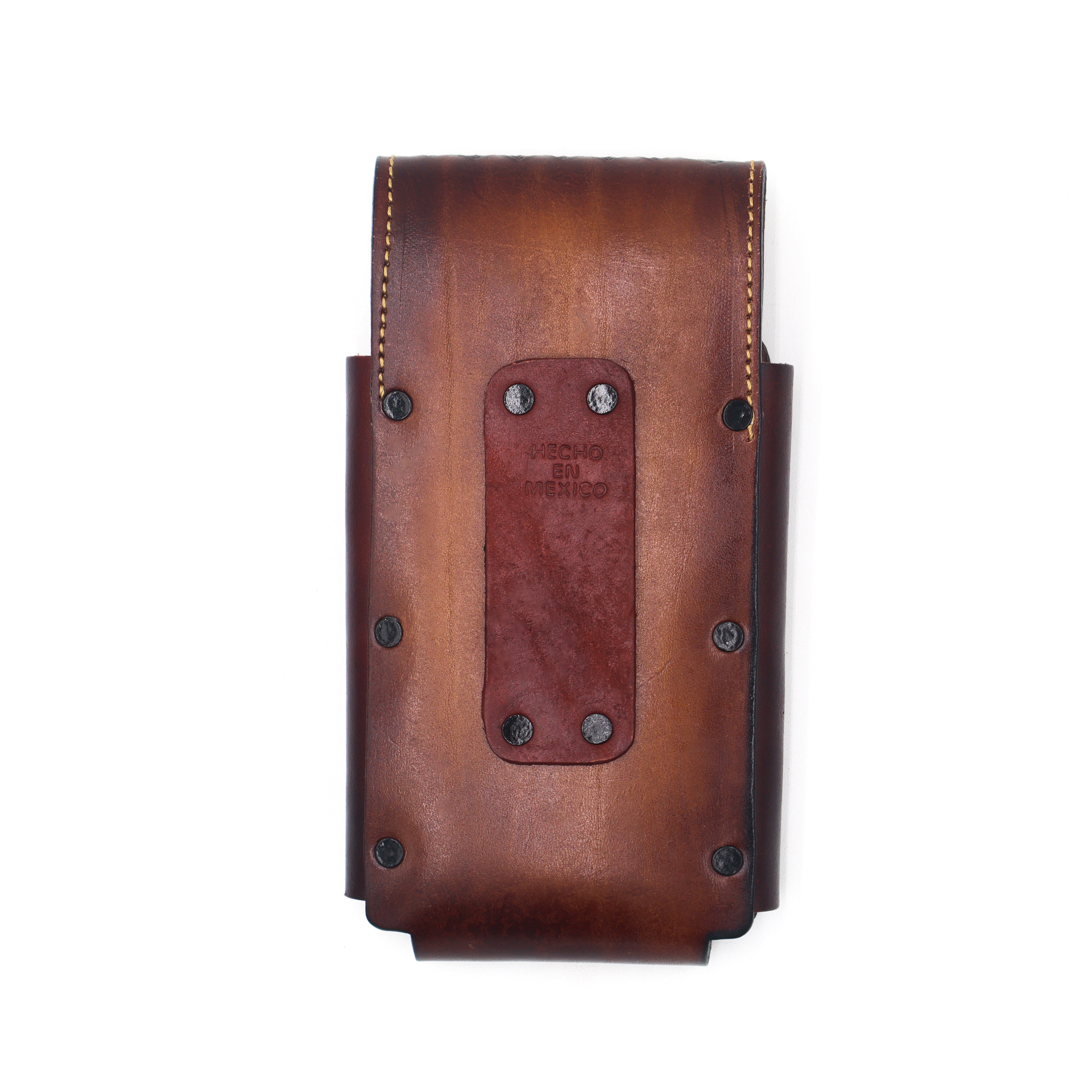 Funda de Cuero Cincelado para Celular - Cuaco