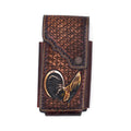 Funda de Cuero Cincelado para Celular - Gallito 2