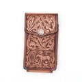 Funda de Cuero Cincelado para Celular - Oración del Caballo 2