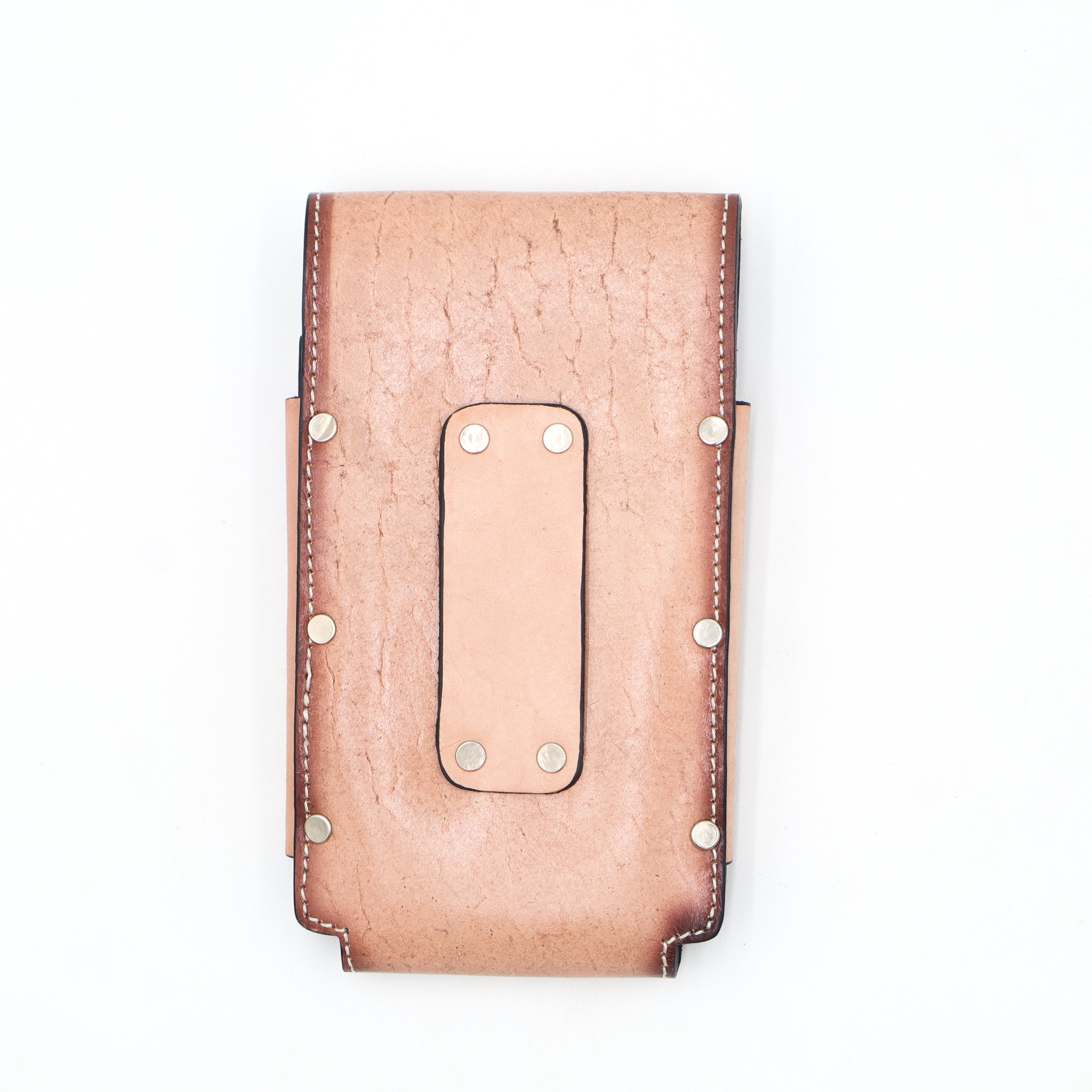 Funda de Cuero Cincelado para Celular - Oración del Caballo 2