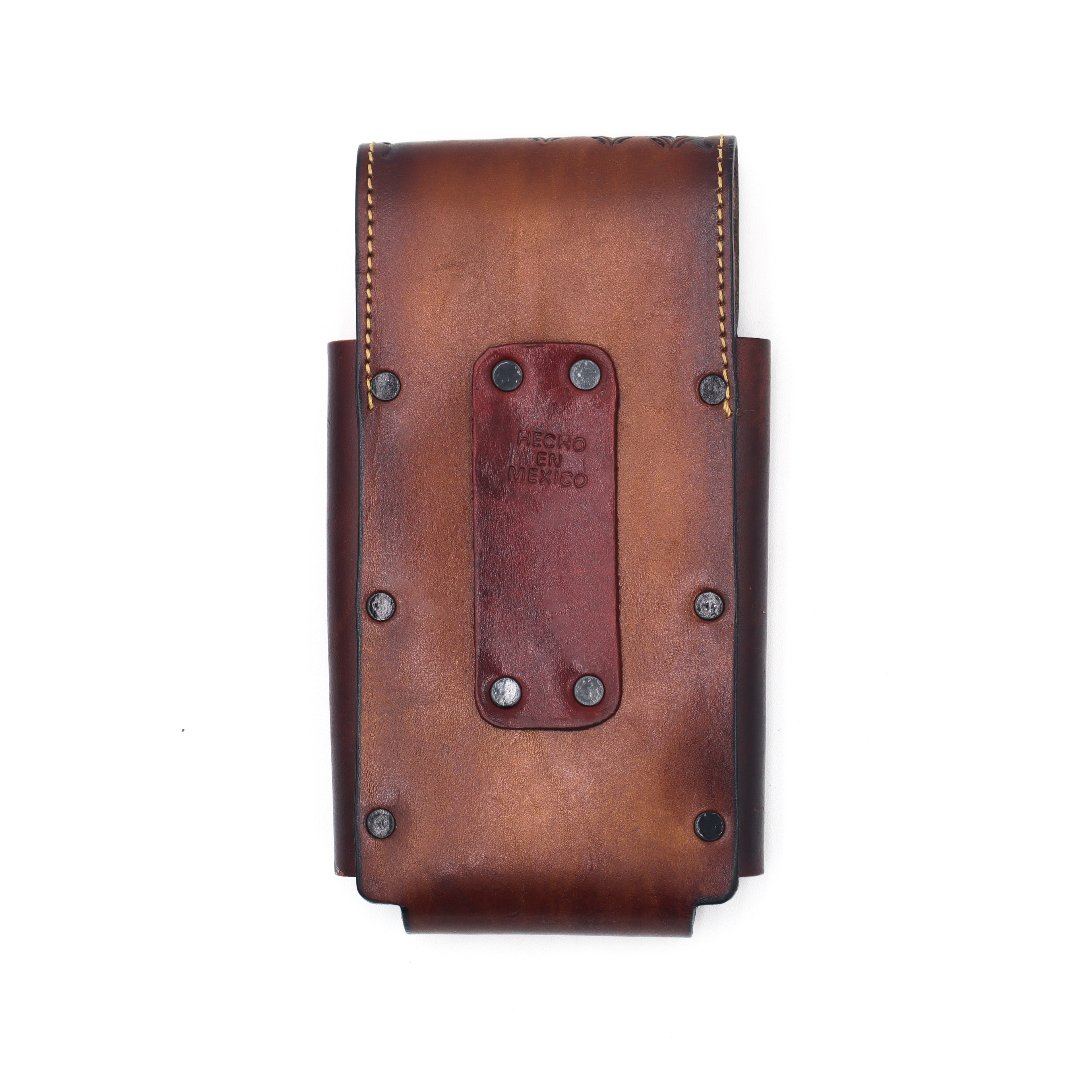 Funda de Cuero Cincelado para Celular - Cuaco 2