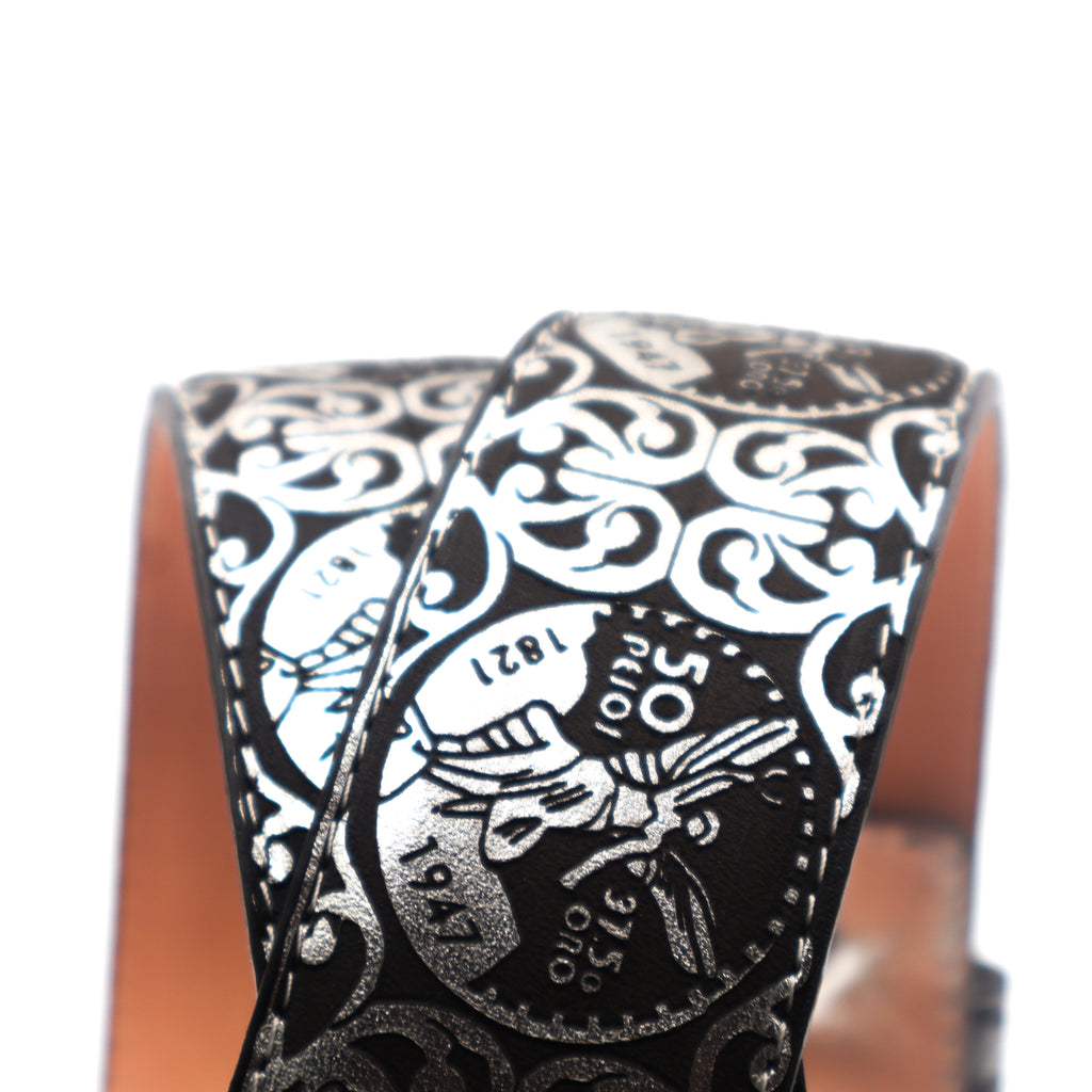 Cinturon Plateado Laser - Centenario