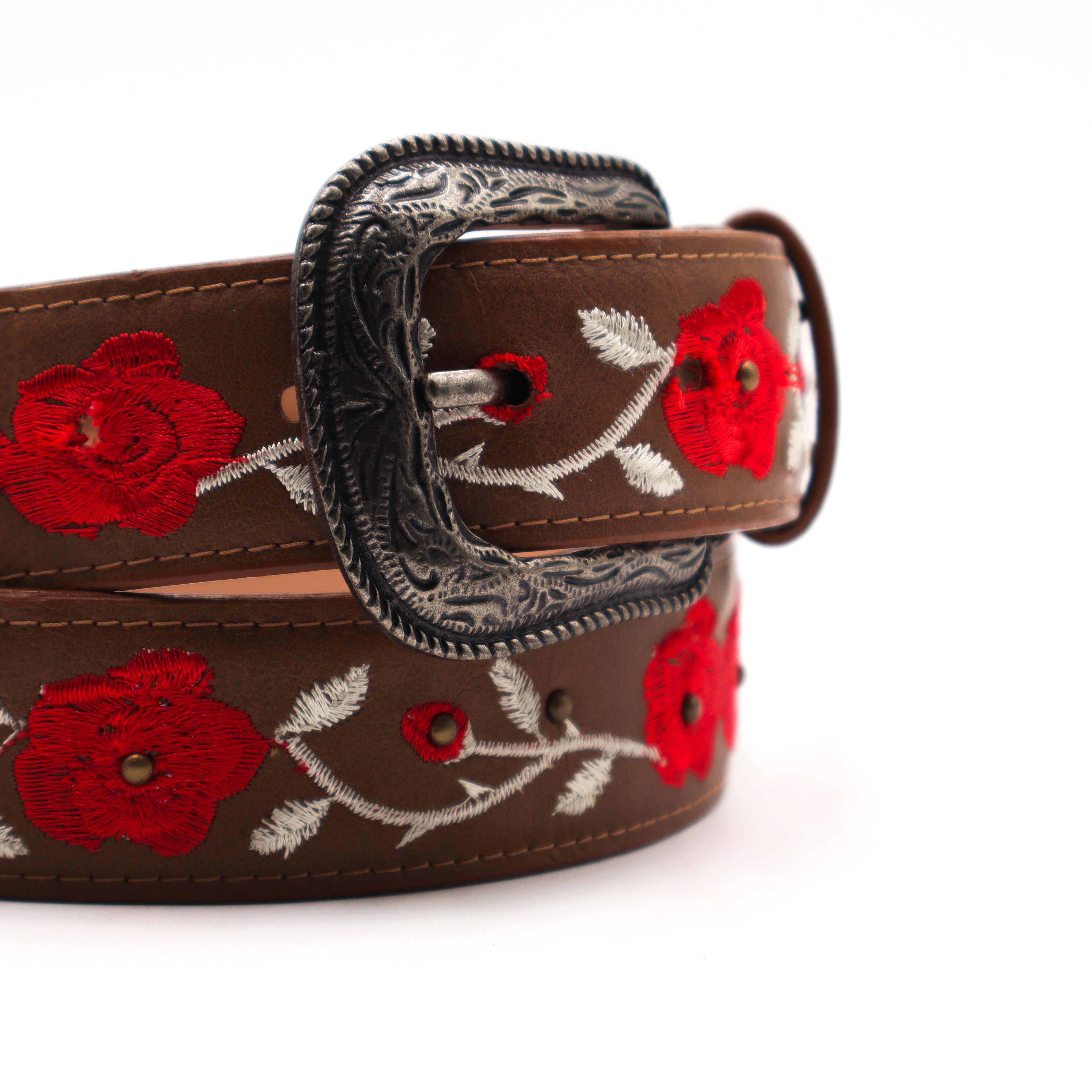 Cinturon para Dama - Rosas Tang