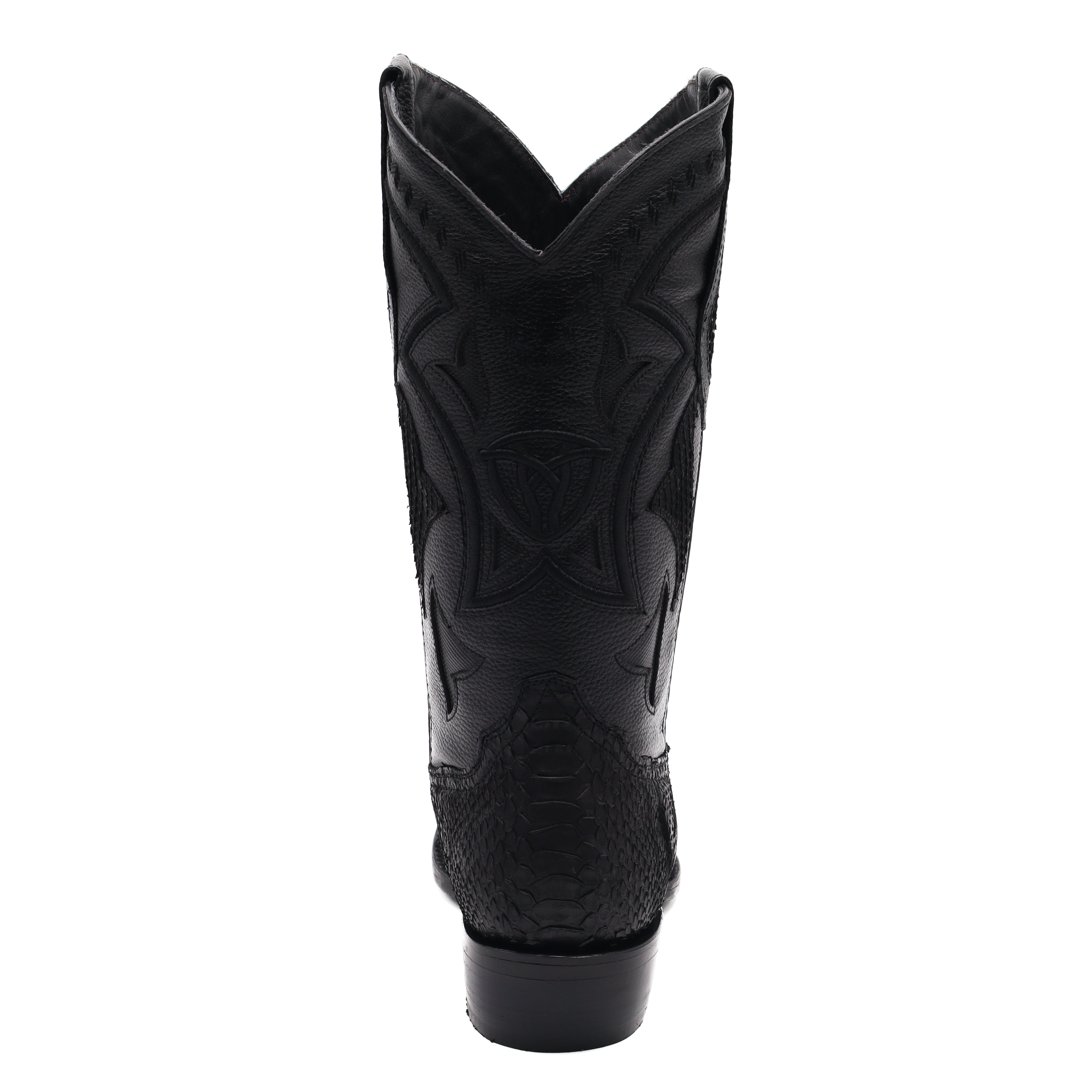 Men's J Toe Python Original Exotic Cowboy Western Boot