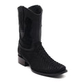 Men's Roma Frontier Exotic Original Python Zip Square Toe Boot