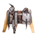 Charro Saddle 16" -  Brown | Horse Q2