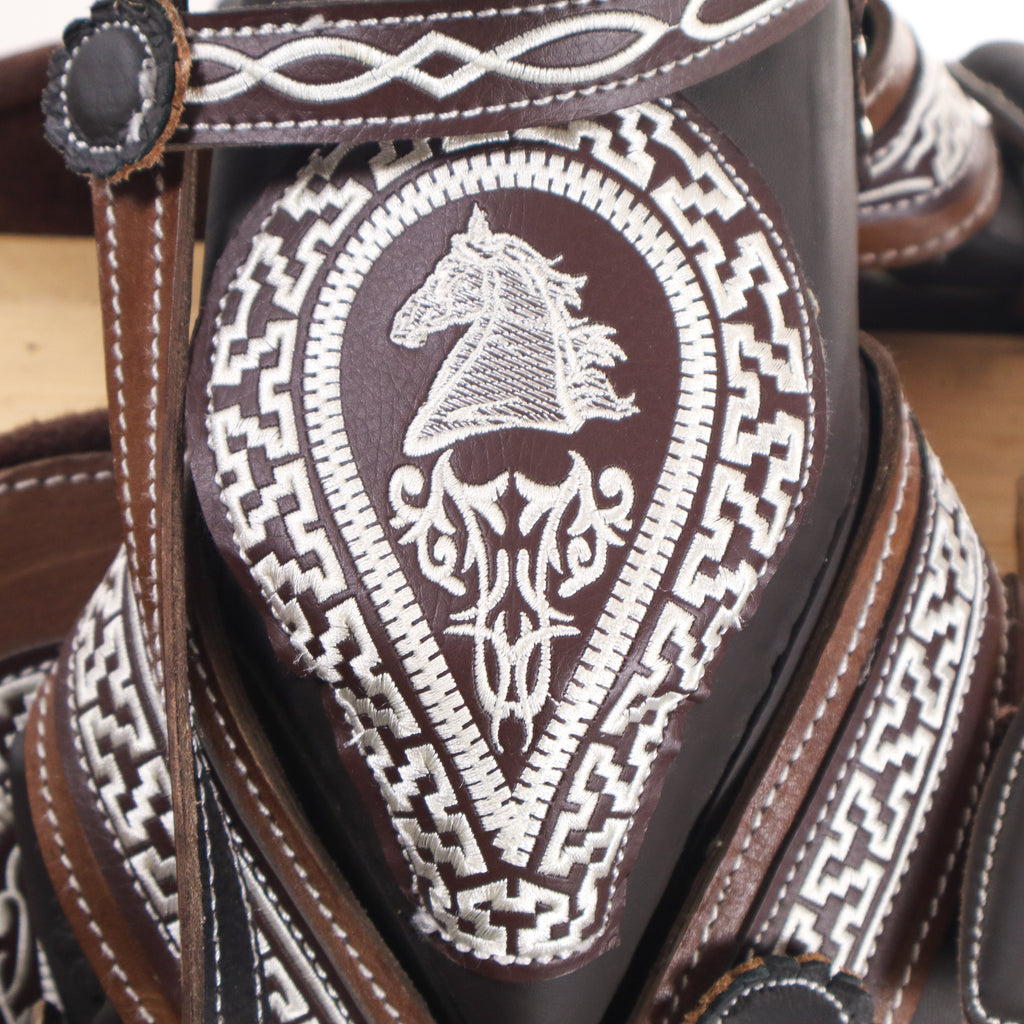 Charro Saddle 16" -  Brown | Horse Q2