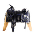 Charro Saddle 16" - Black and Blue | Horse Q2