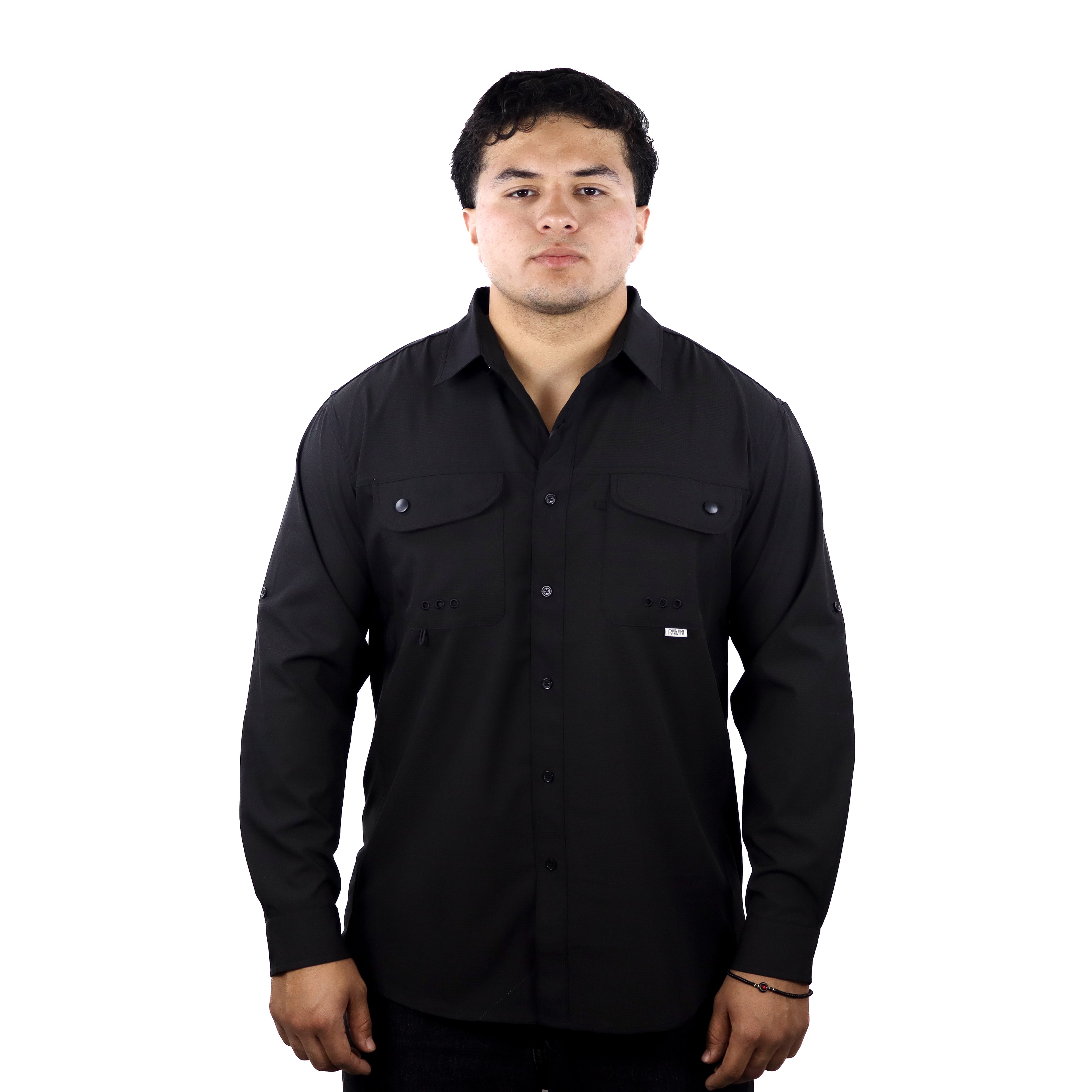 Camisa Vaquera Manga Larga Corte Clásico - PV001