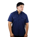 Camisa Vaquera Manga Corta Corte Clásico - PV002