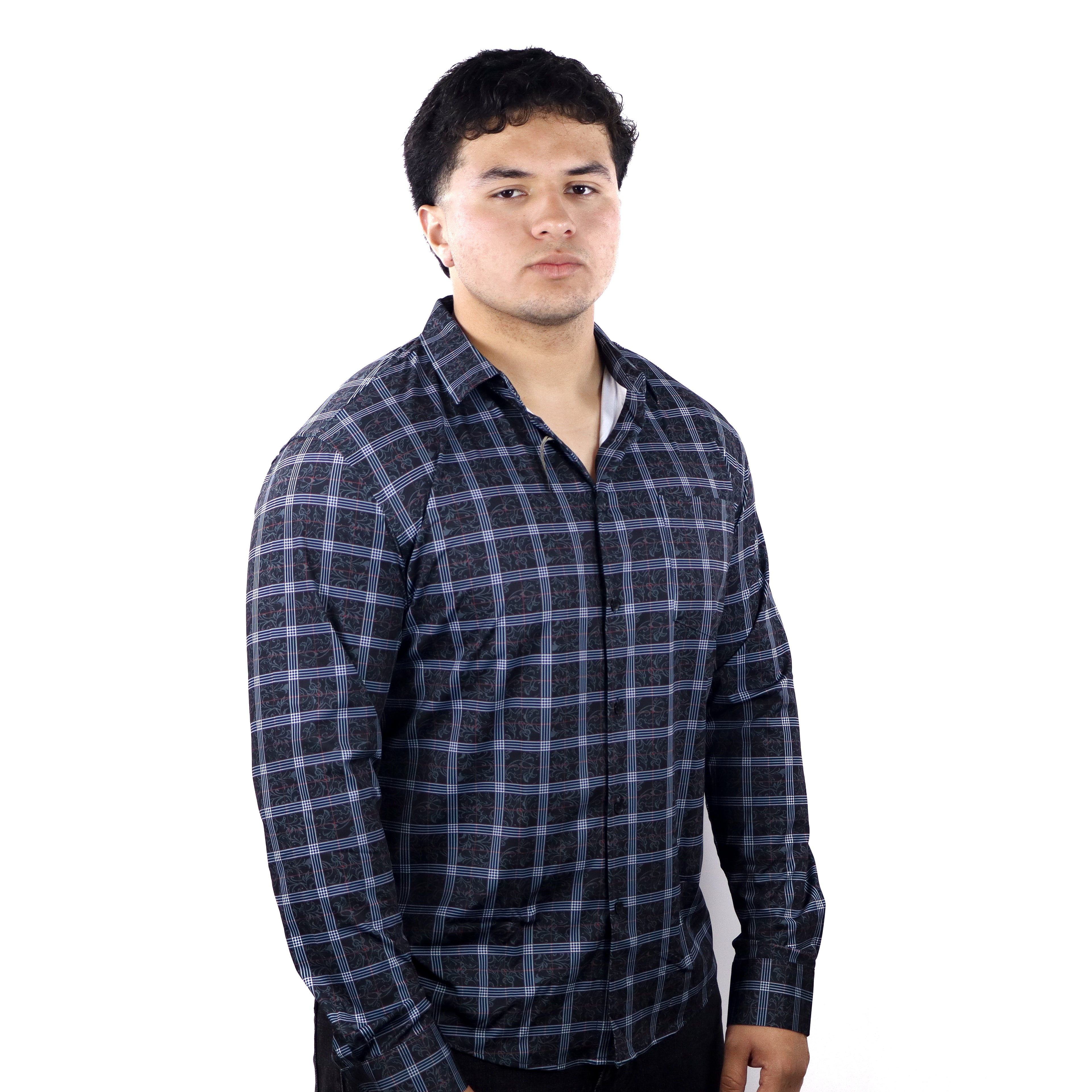 Camisa Vaquera Manga Larga Corte Clásico - PV005