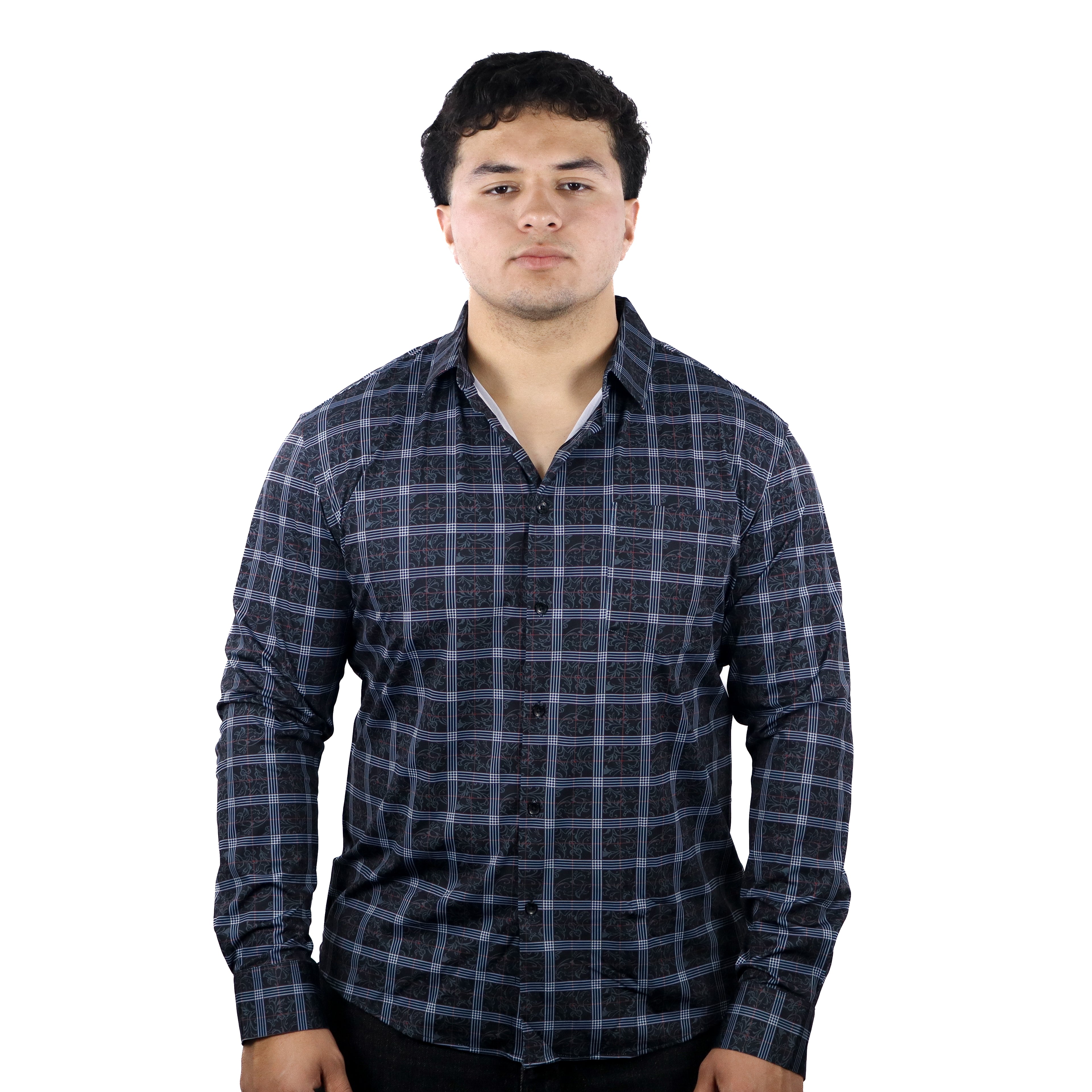 Camisa Vaquera Manga Larga Corte Clásico - PV005