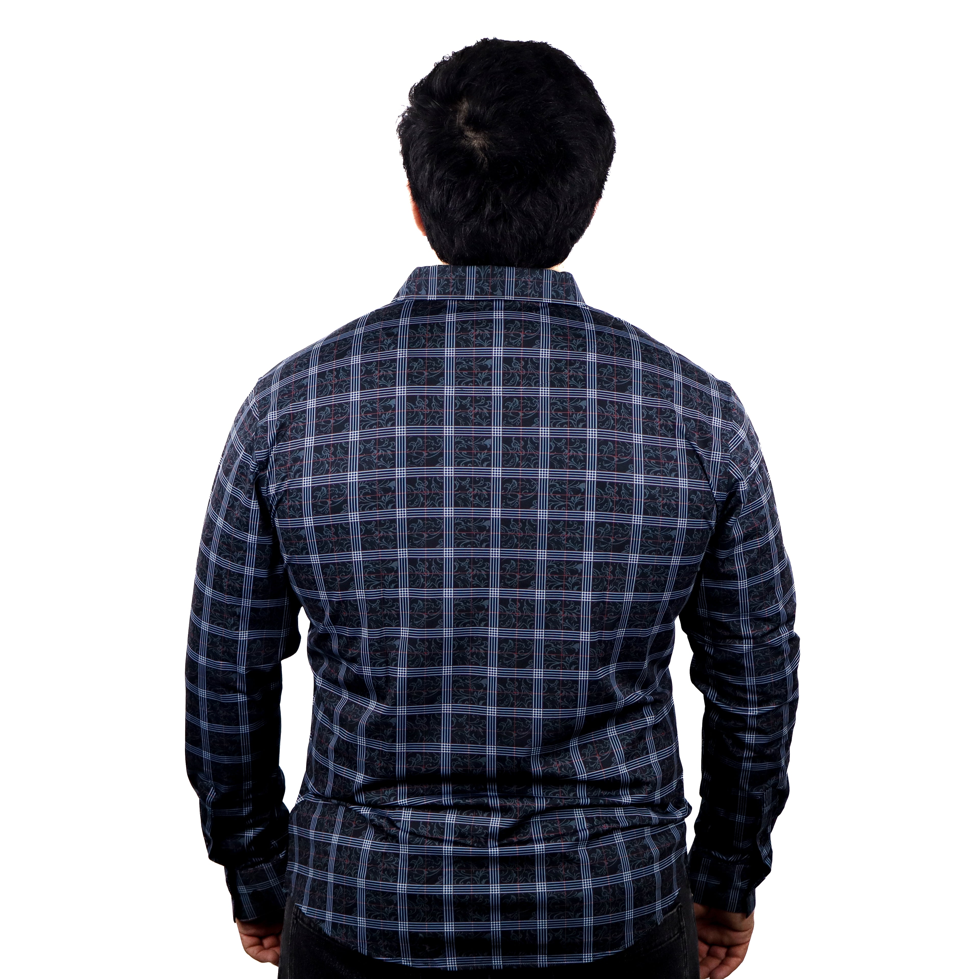 Camisa Vaquera Manga Larga Corte Clásico - PV005