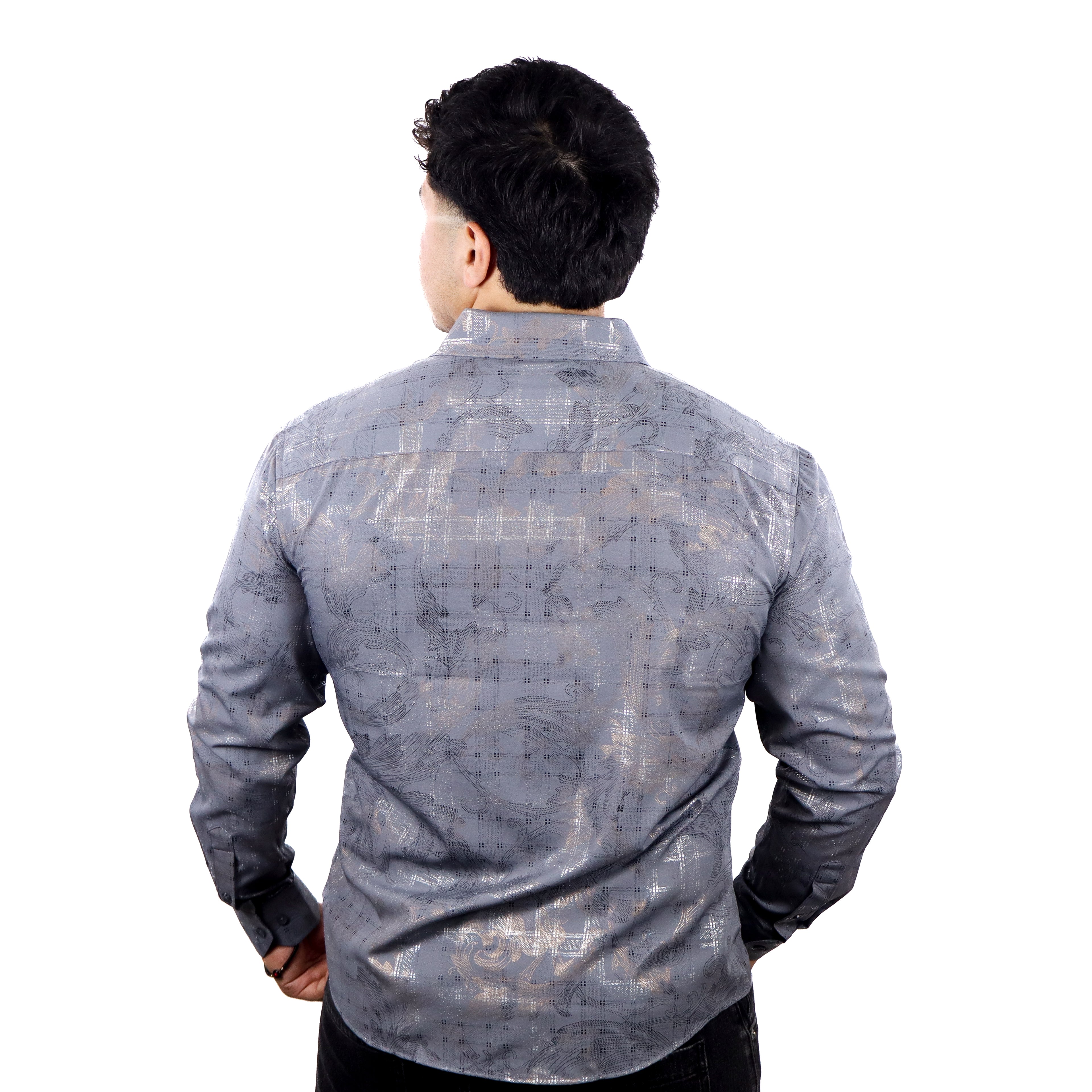 Camisa Vaquera Manga Larga Corte Clásico - PV006