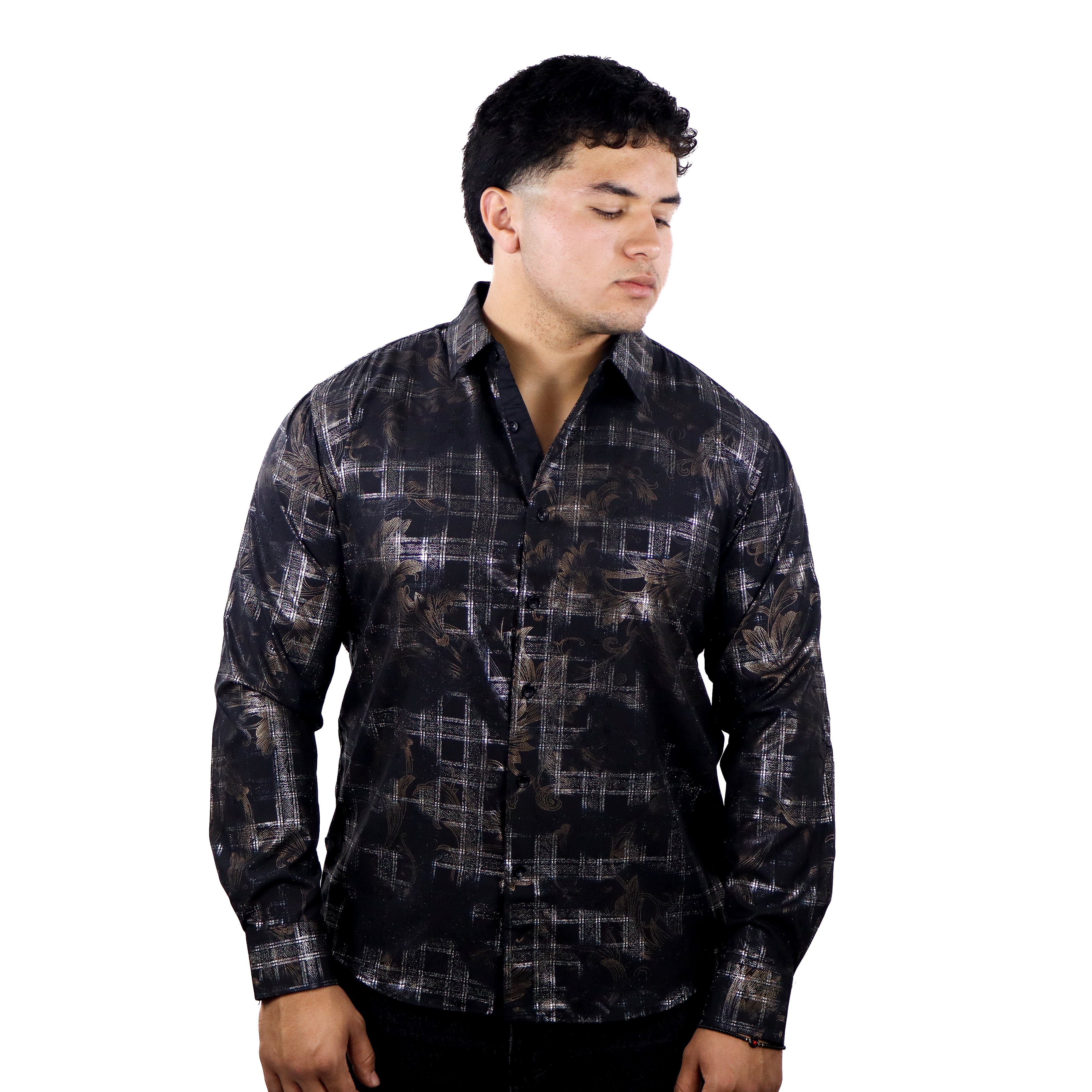 Camisa Vaquera Manga Larga Corte Clásico - PV007