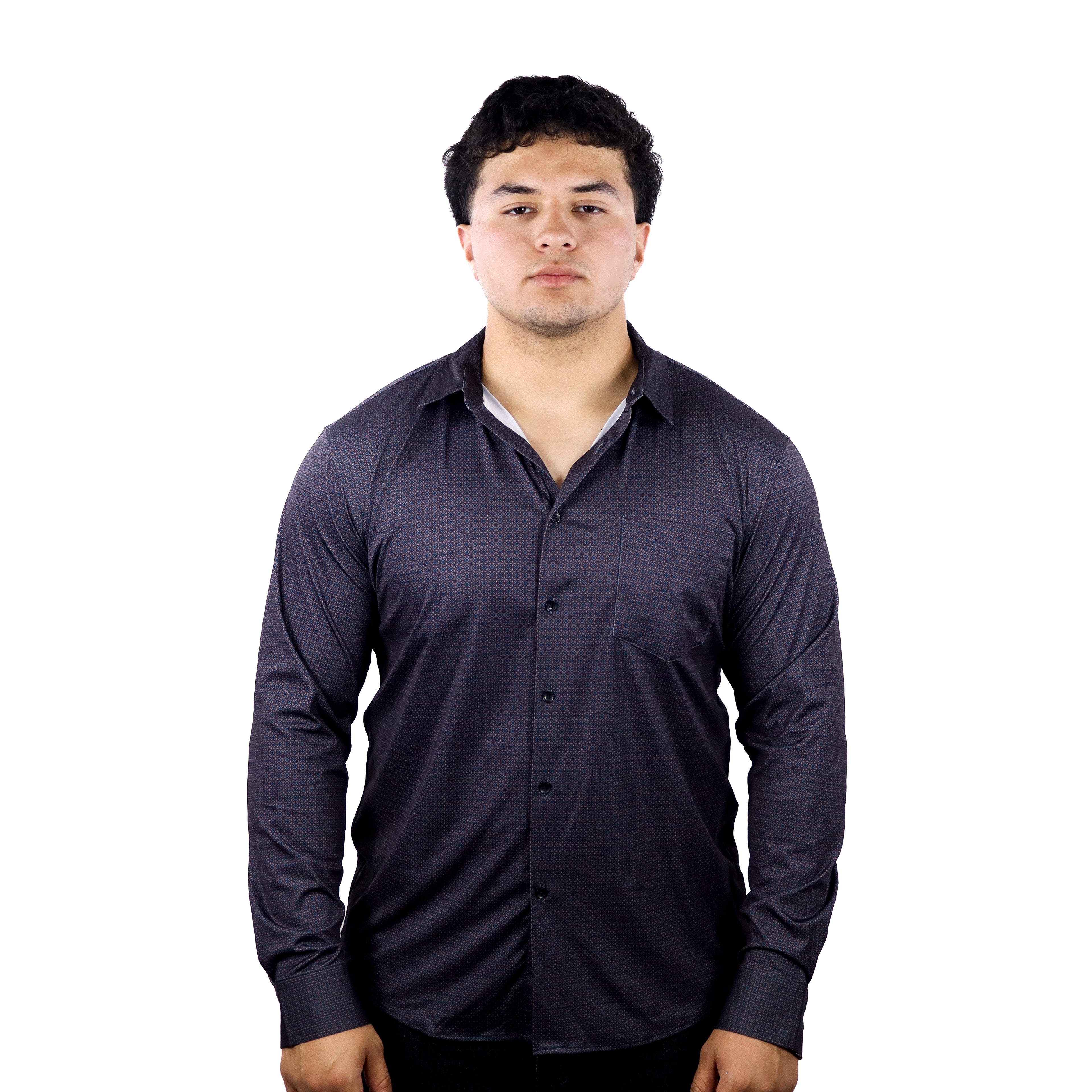 Camisa Vaquera Manga Larga Corte Clásico - PV009